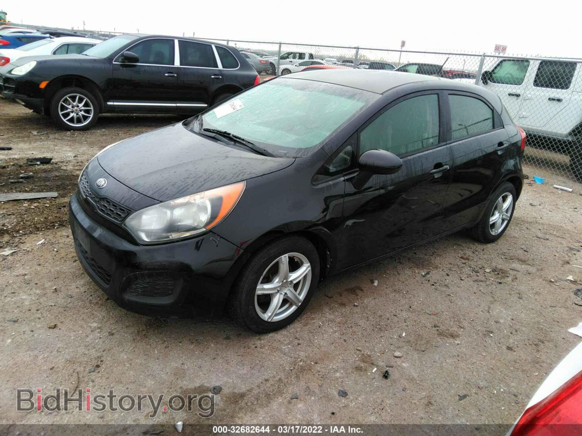 2013 KIA RIO - VIN: KNADM5A38D6151647 - Фото 2
