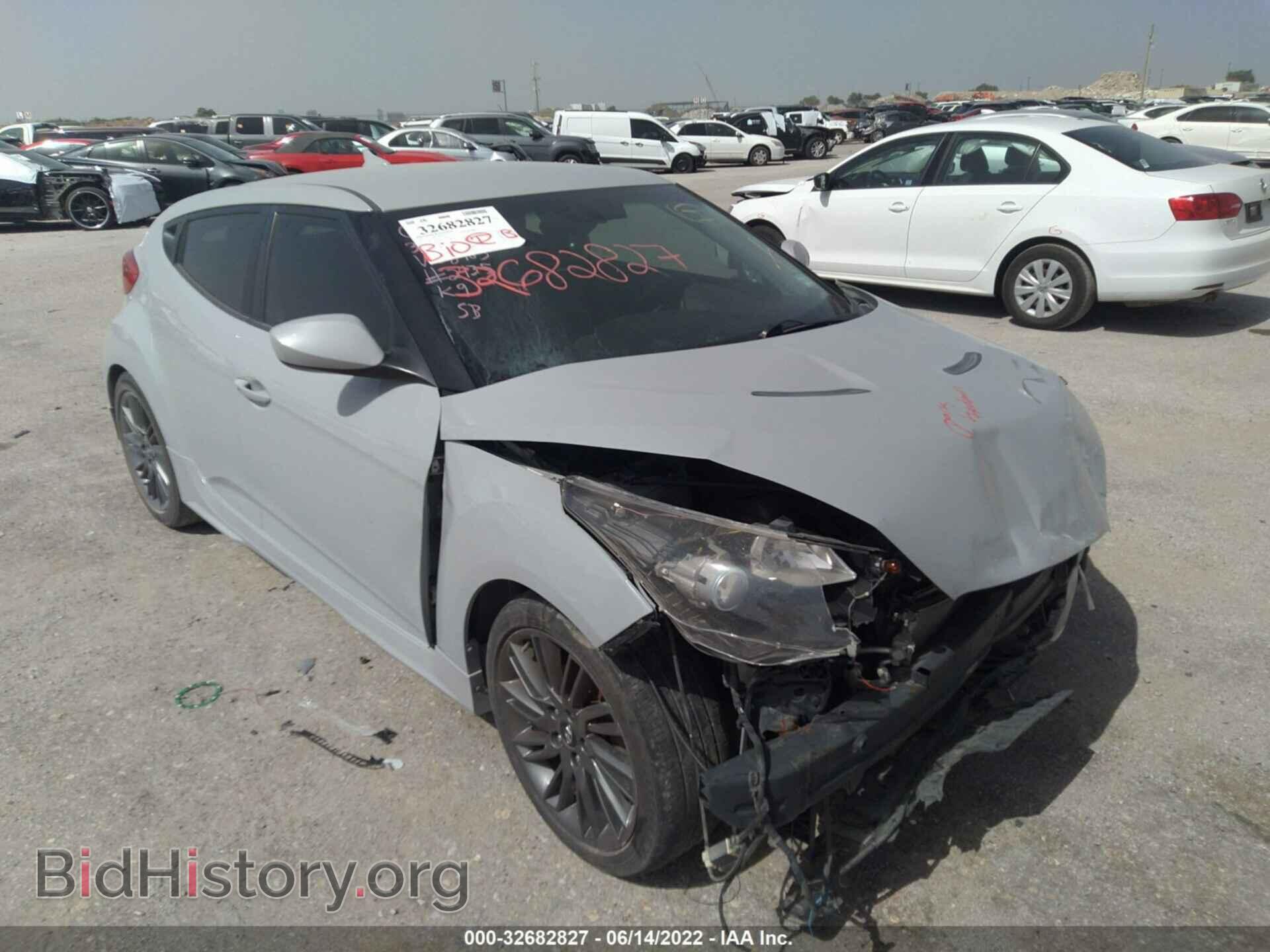Photo KMHTC6AD5DU128463 - HYUNDAI VELOSTER 2013
