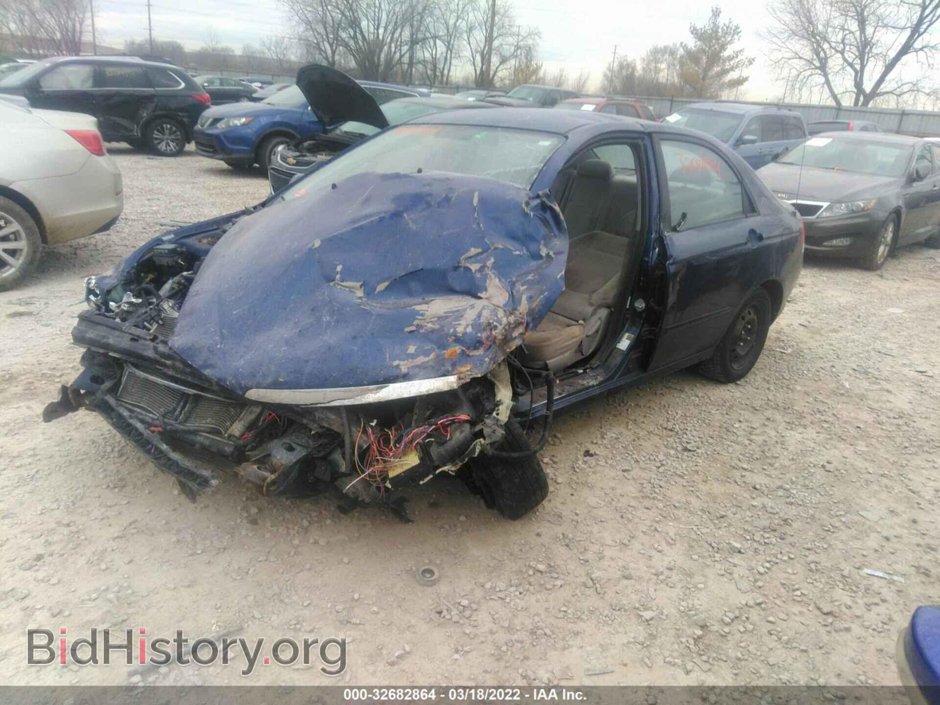 2009 KIA SPECTRA - VIN: KNAFE221495635510 - Фото 2