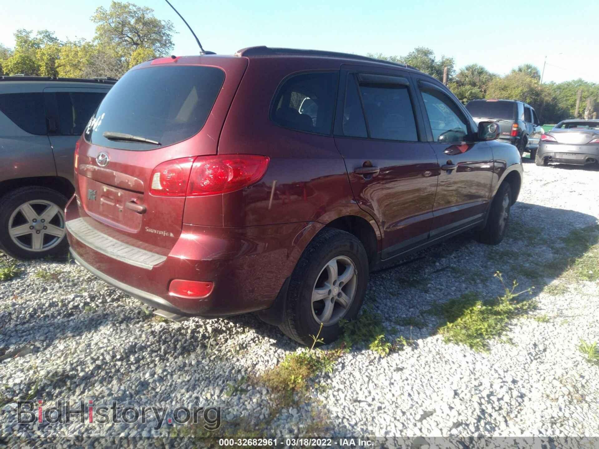 2007 HYUNDAI SANTA FE - VIN: 5NMSG13D07H043045 - Фото 4