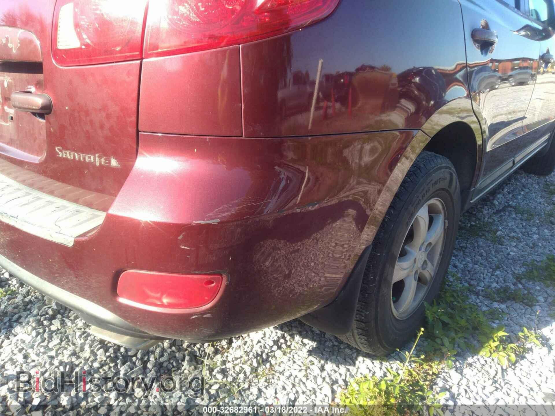 2007 HYUNDAI SANTA FE - VIN: 5NMSG13D07H043045 - Фото 6