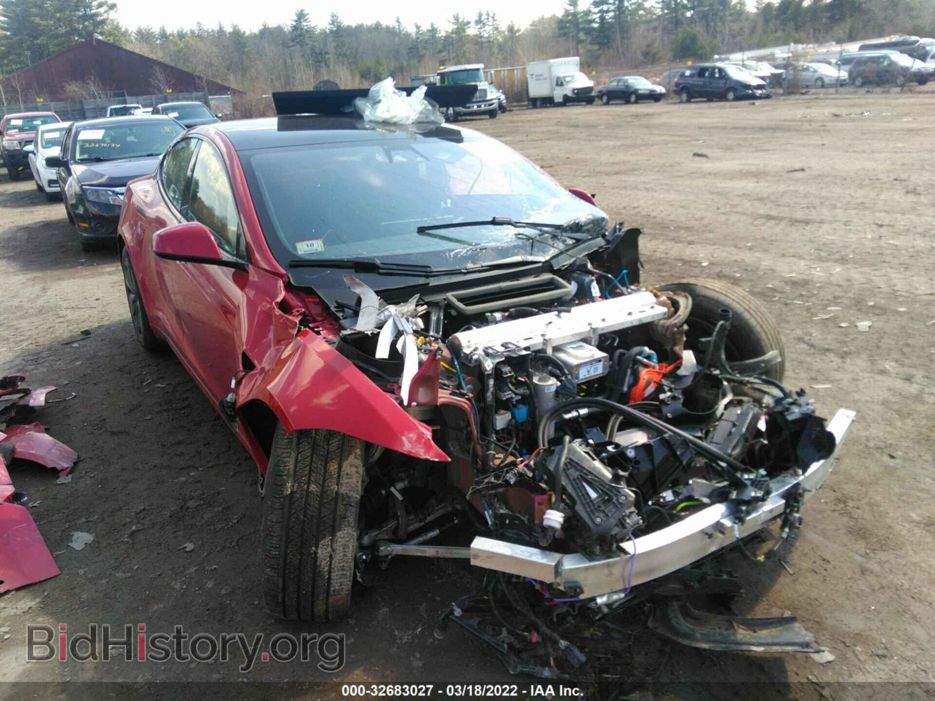 Photo 5YJSA1E51MF440560 - TESLA MODEL S 2021