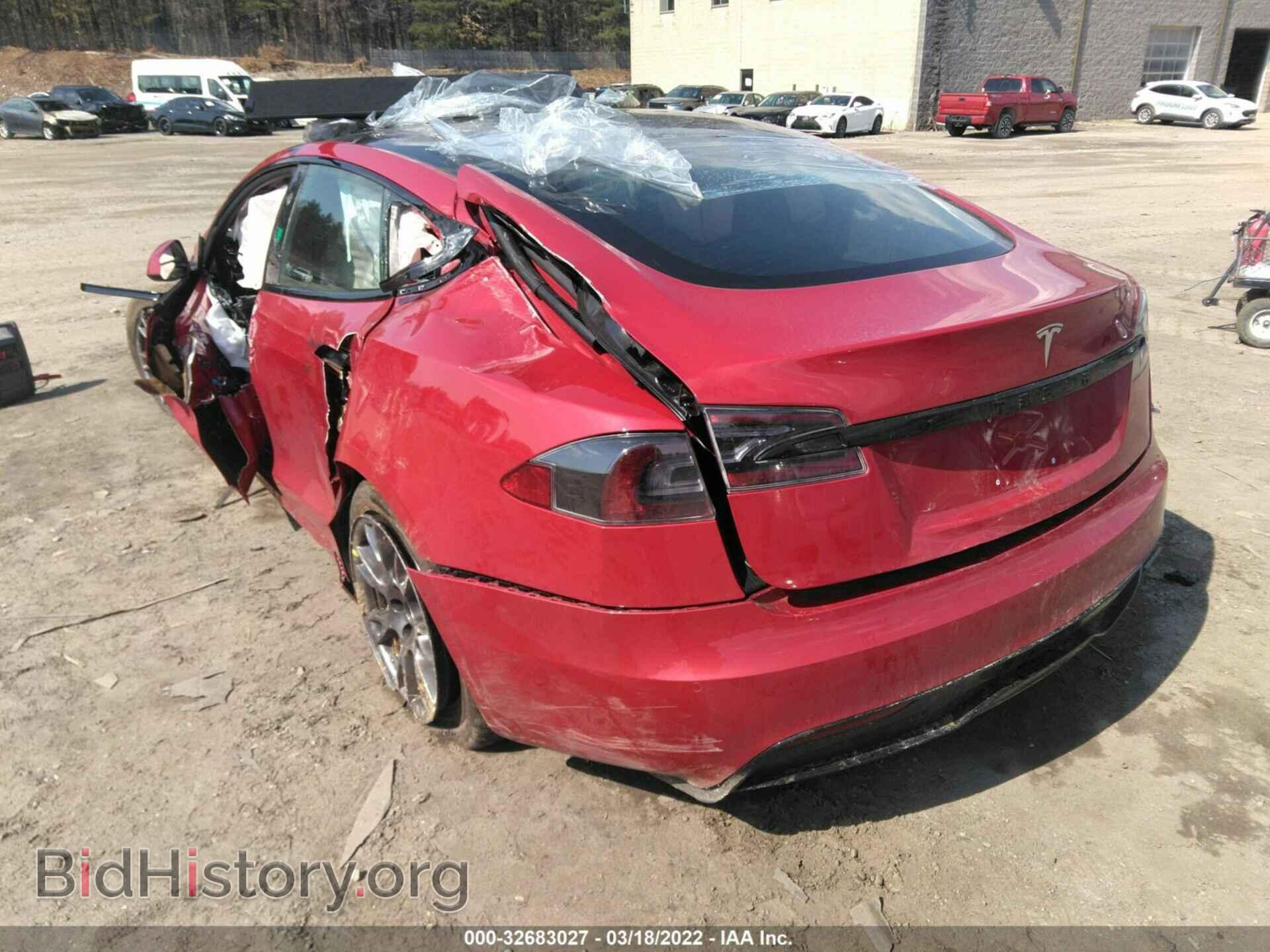 2021 TESLA MODEL S - VIN: 5YJSA1E51MF440560 - Photo 3