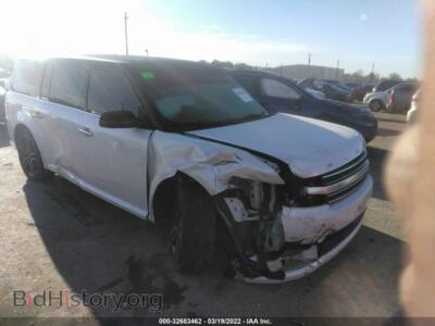 2013 Ford FLEX Limited W/Ecoboost, white — VIN 2FMHK6DT3DBD25388, IAAI