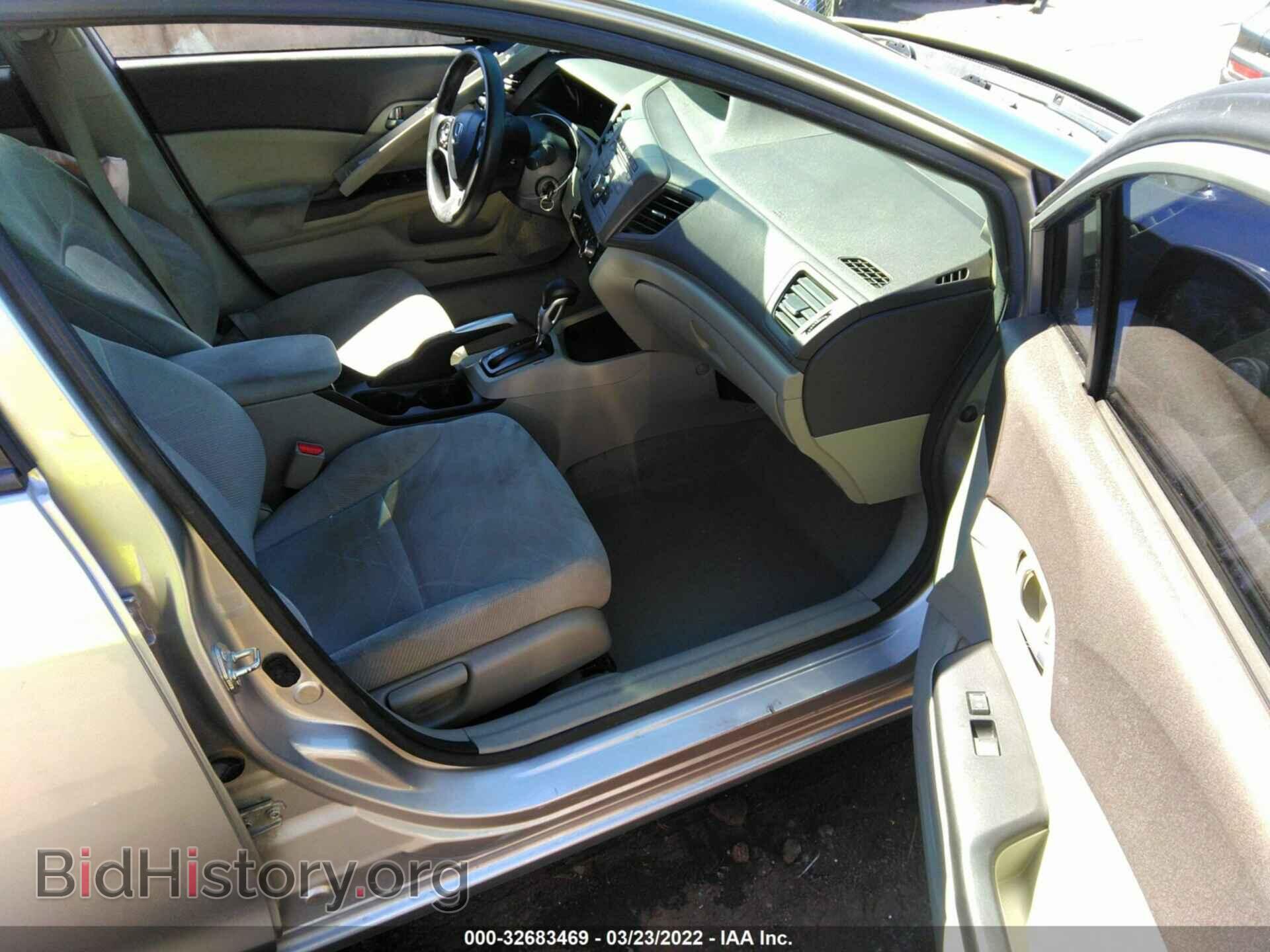 2012 HONDA CIVIC SDN - VIN: 2HGFB2F8XCH315919 - Фото 5
