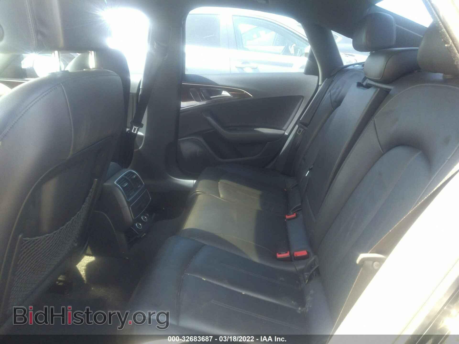 2013 AUDI A6 - VIN: WAUGFAFC0DN156601 - Фото 8