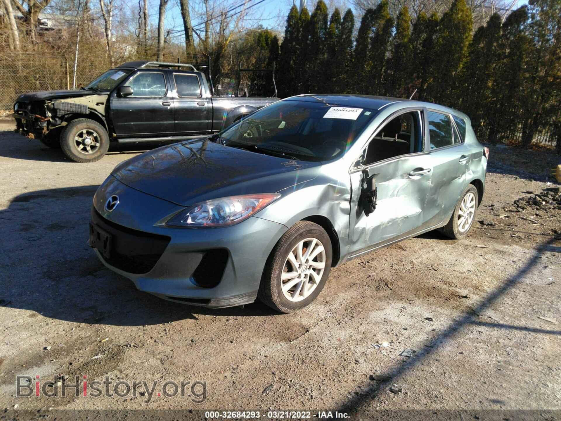 2012 MAZDA MAZDA3 - VIN: JM1BL1L83C1596419 - Photo 2