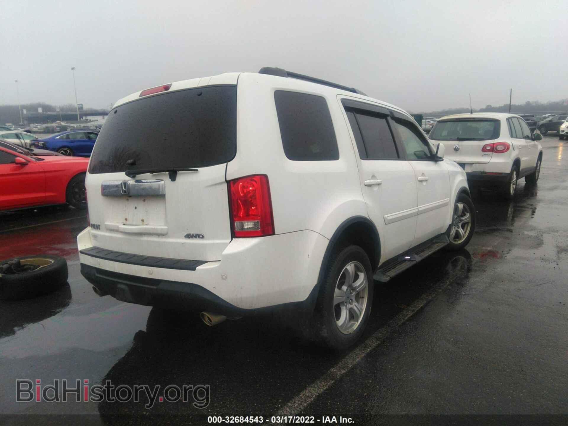 2013 HONDA PILOT - VIN: 5FNYF4H71DB028889 - Фото 4