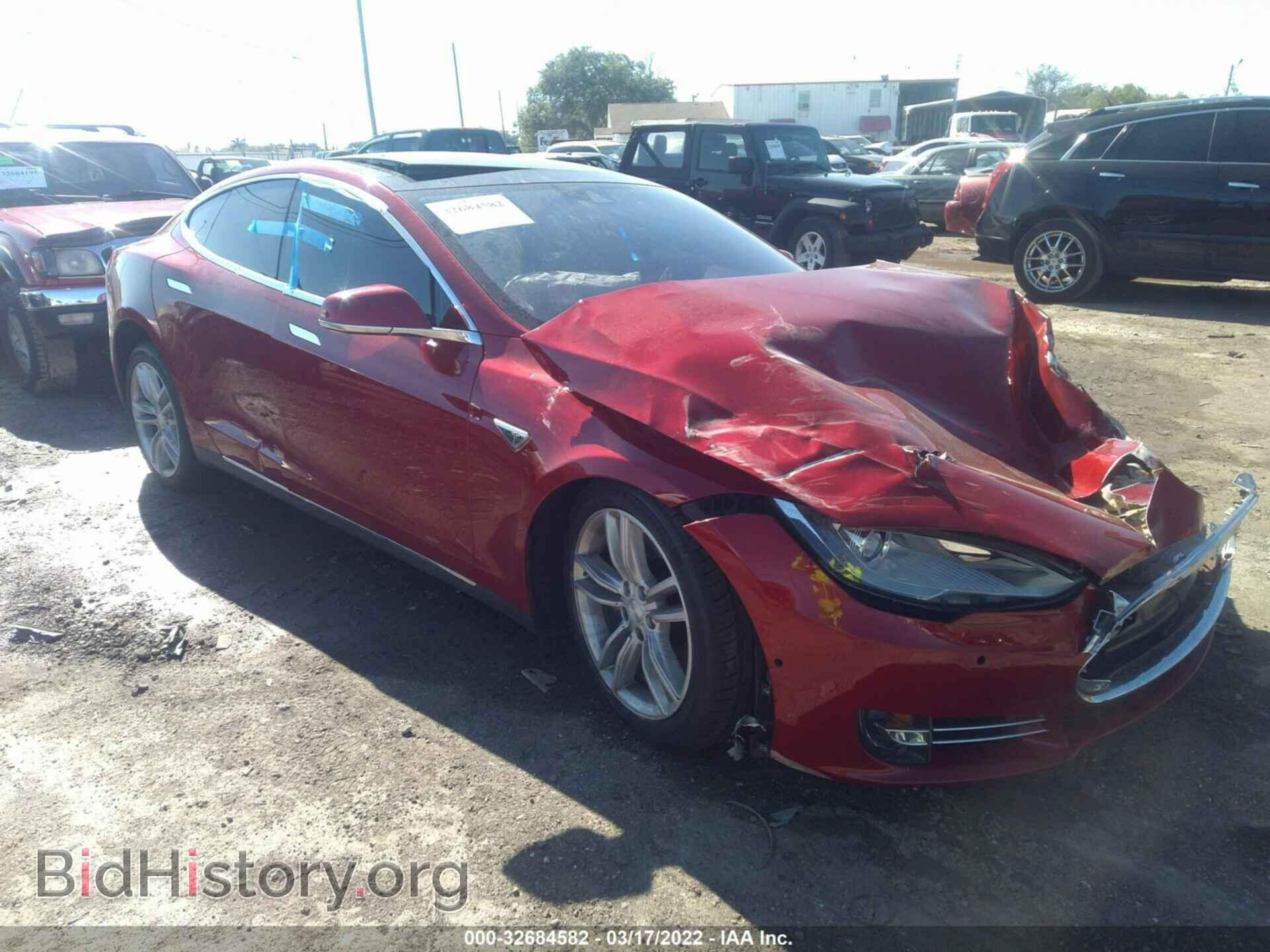 Photo 5YJSA1E21FF119062 - TESLA MODEL S 2015