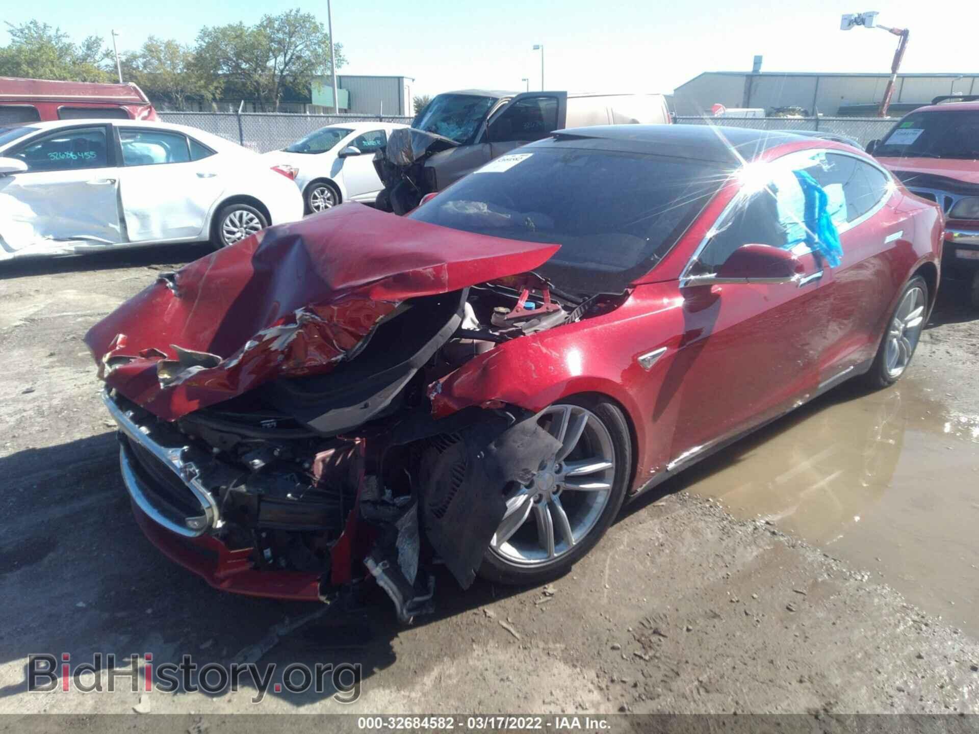 2015 TESLA MODEL S - VIN: 5YJSA1E21FF119062 - Photo 2
