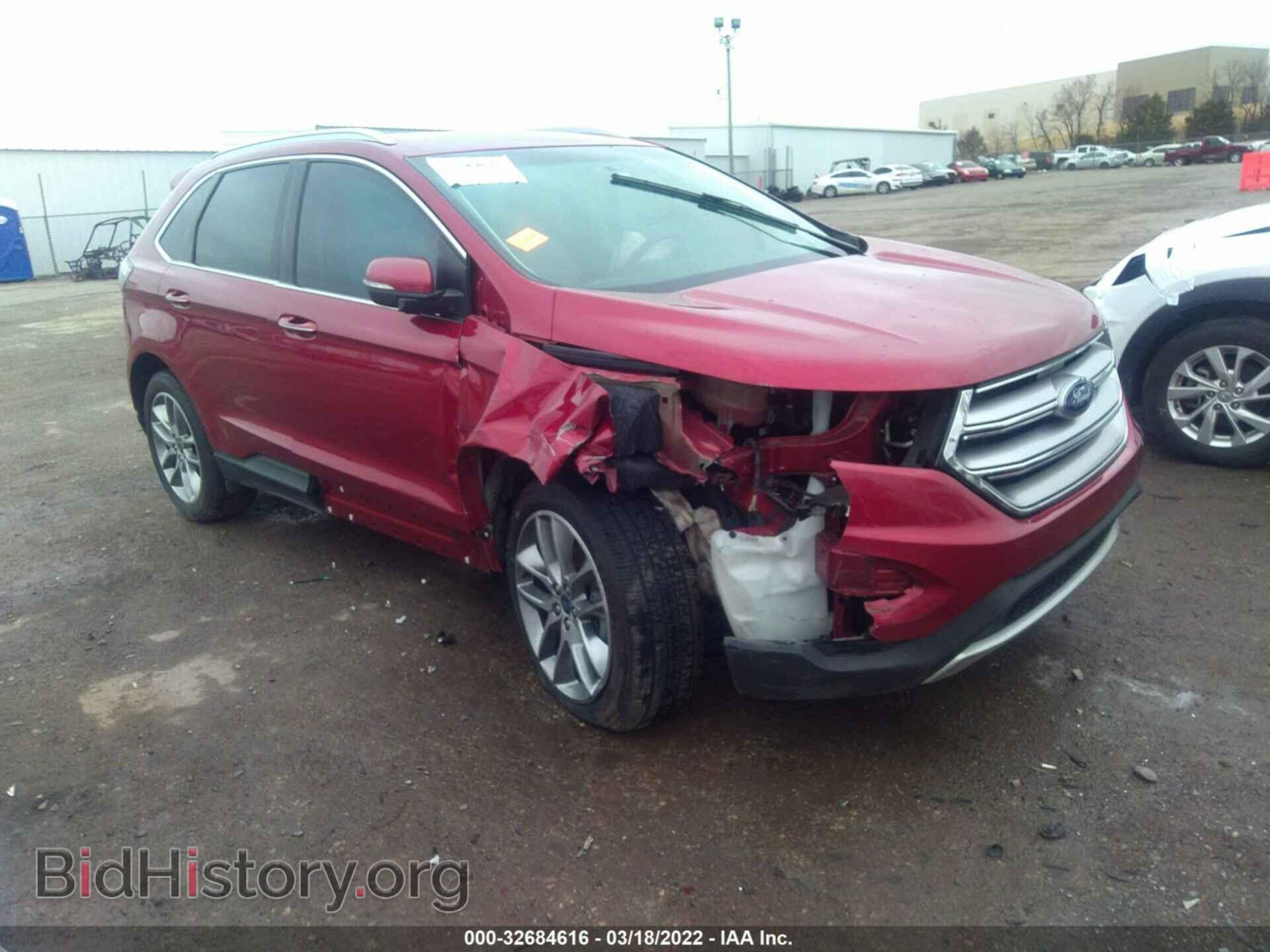 Photo 2FMTK3K94FBB42018 - FORD EDGE 2015