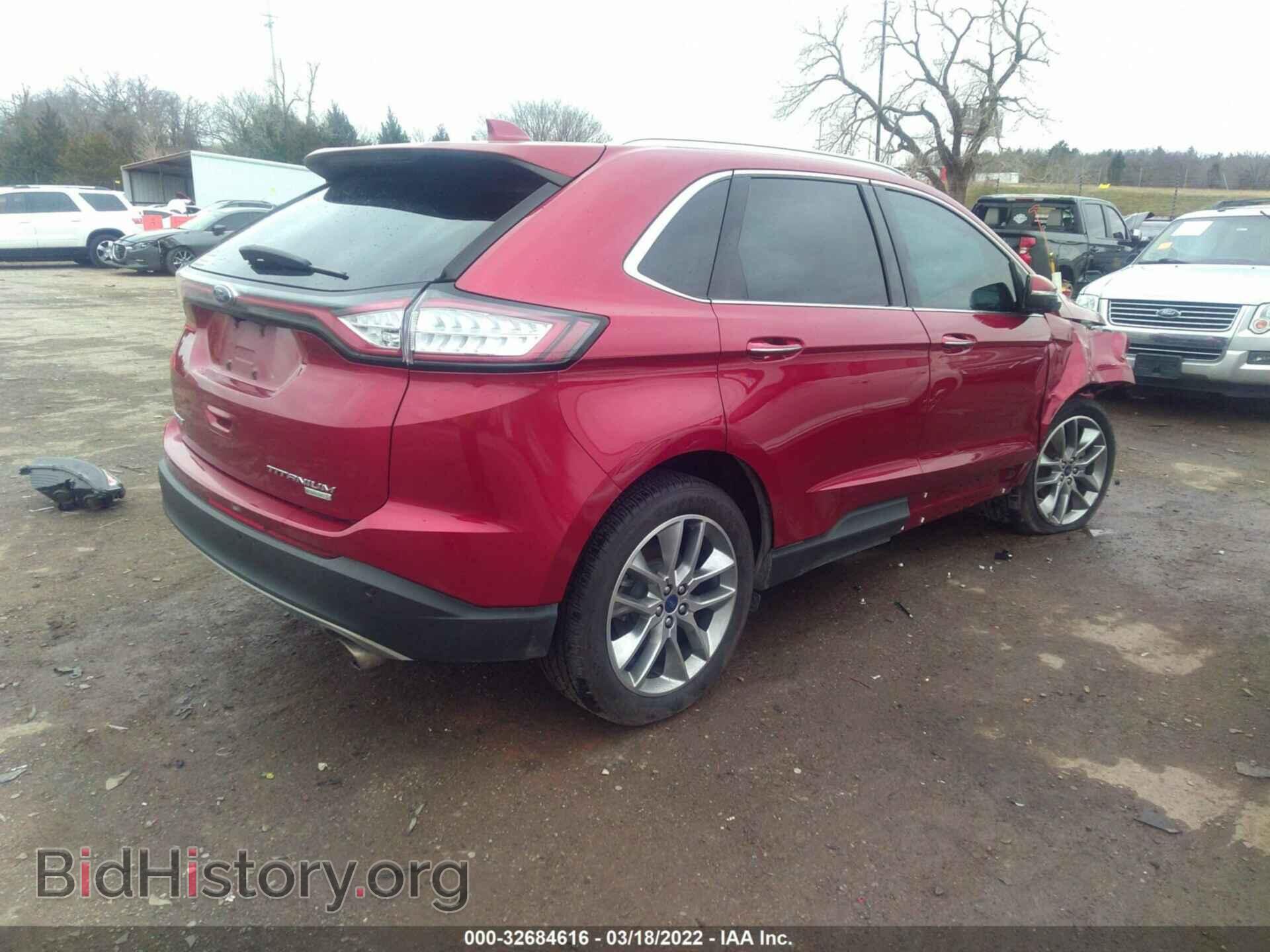 2015 FORD EDGE - VIN: 2FMTK3K94FBB42018 - Фото 4