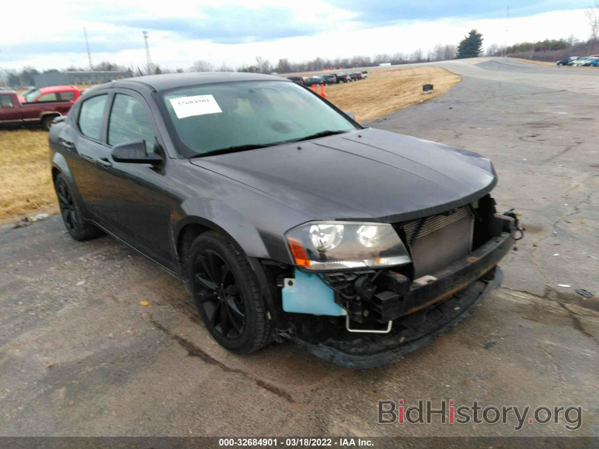 Photo 1C3CDZAB7EN235127 - DODGE AVENGER 2014