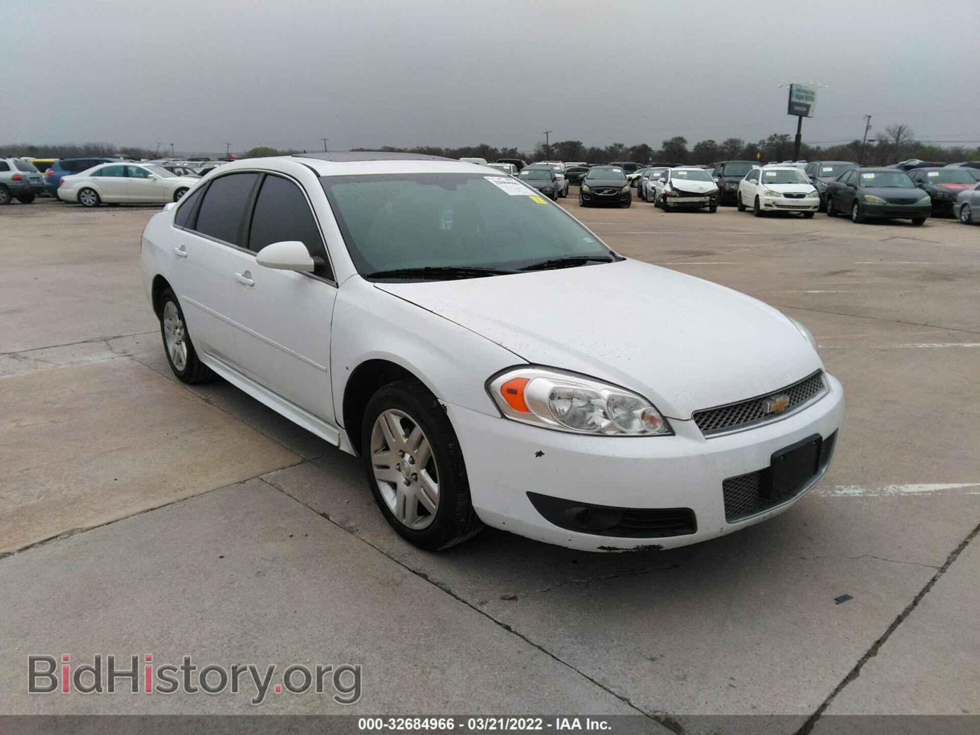 Фотография 2G1WG5E38C1329472 - CHEVROLET IMPALA 2012