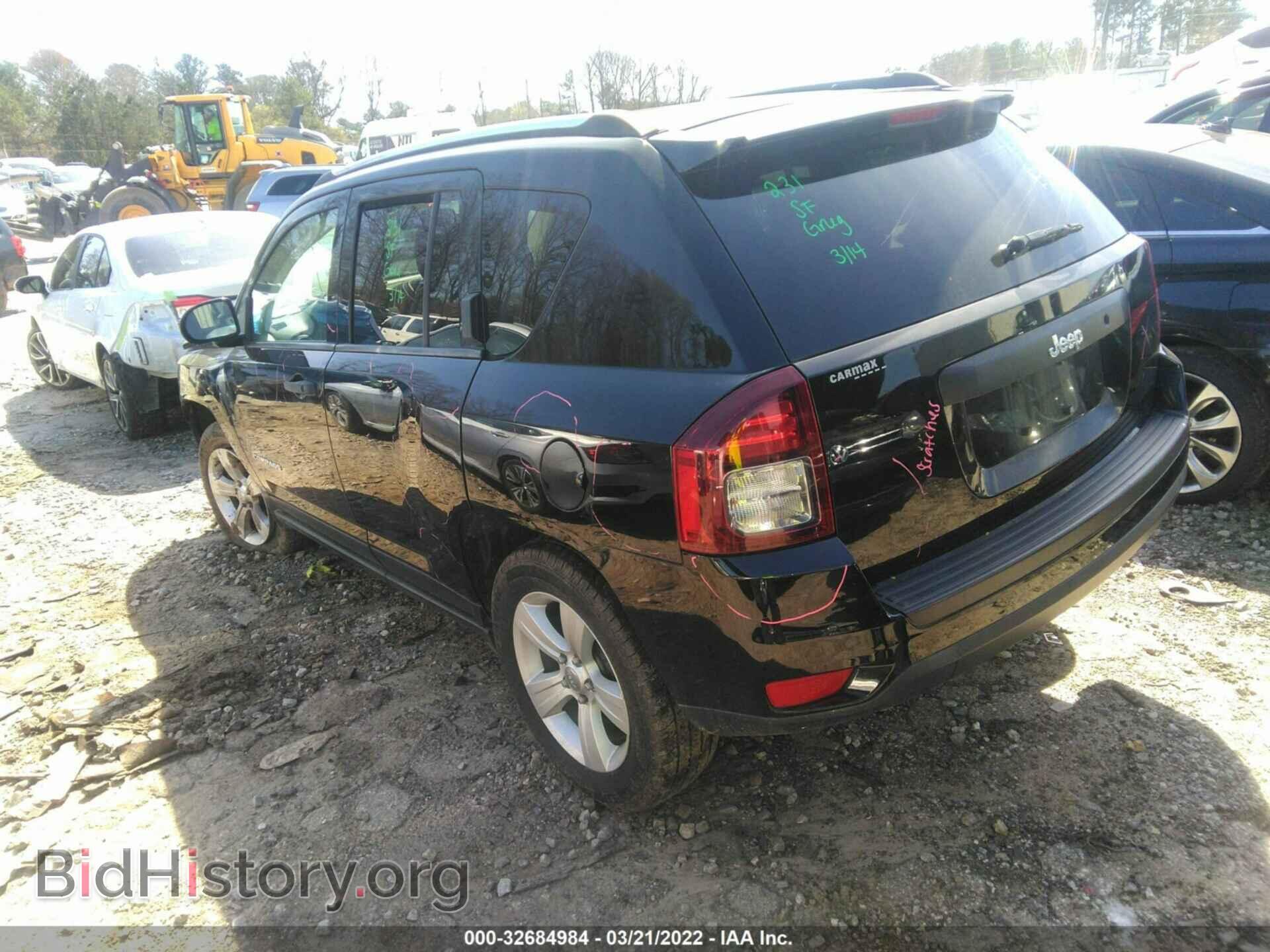 2014 JEEP COMPASS - VIN: 1C4NJCBB5ED625884 - Фото 3