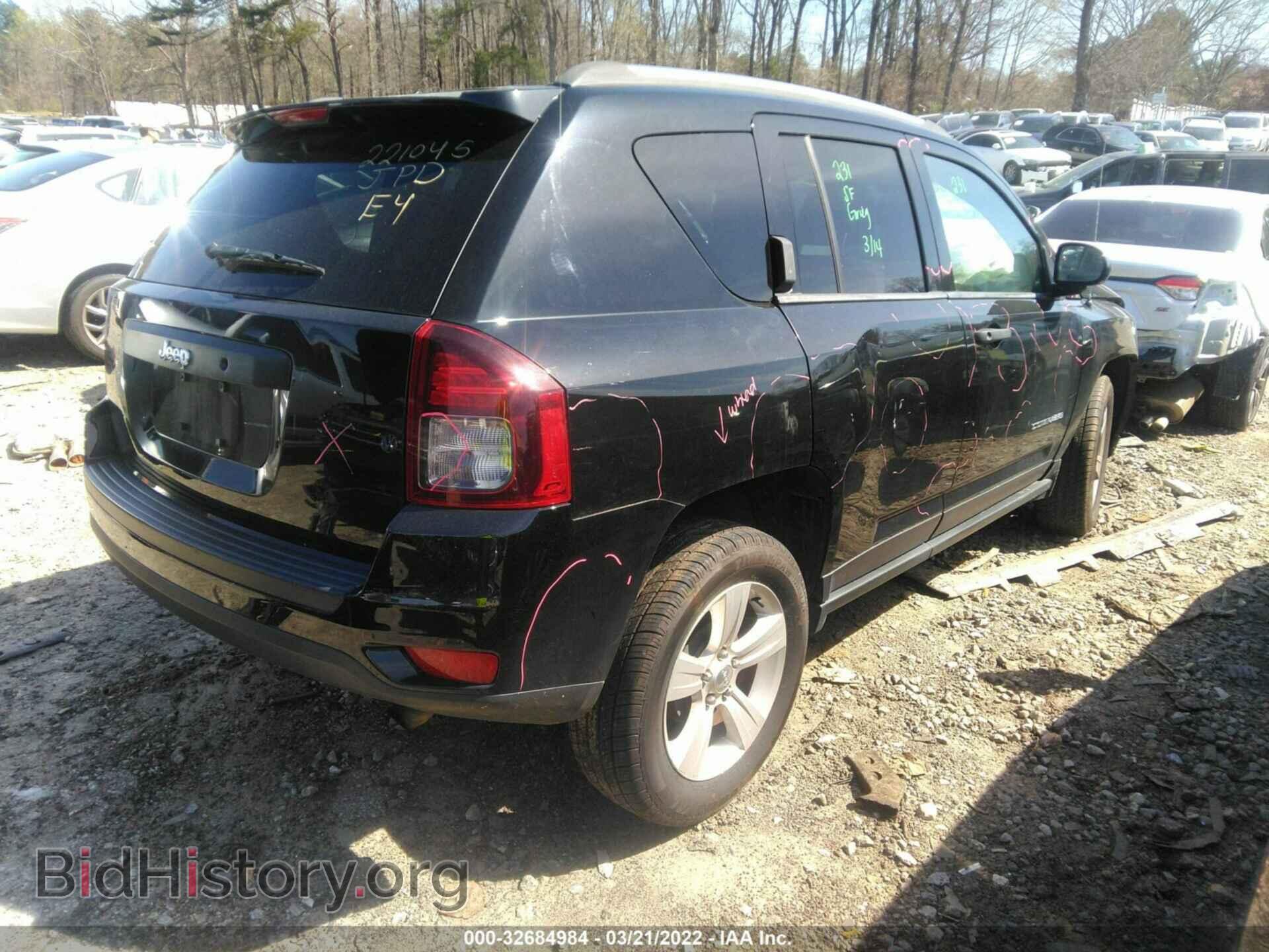 2014 JEEP COMPASS - VIN: 1C4NJCBB5ED625884 - Фото 4