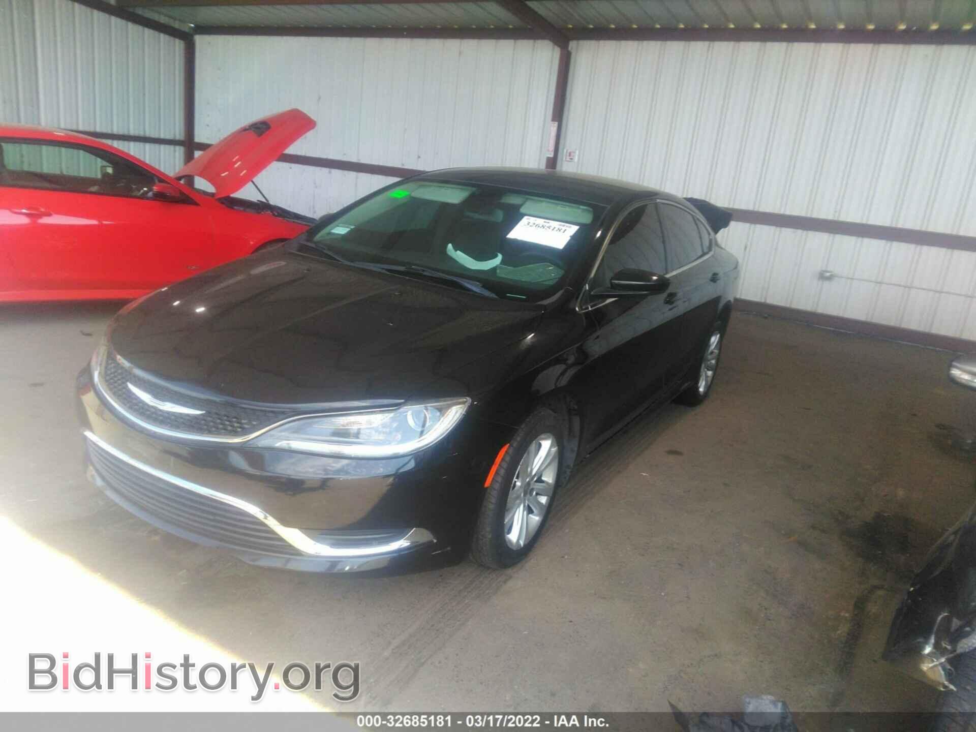 2015 CHRYSLER 200 - VIN: 1C3CCCABXFN697652 - Фото 2