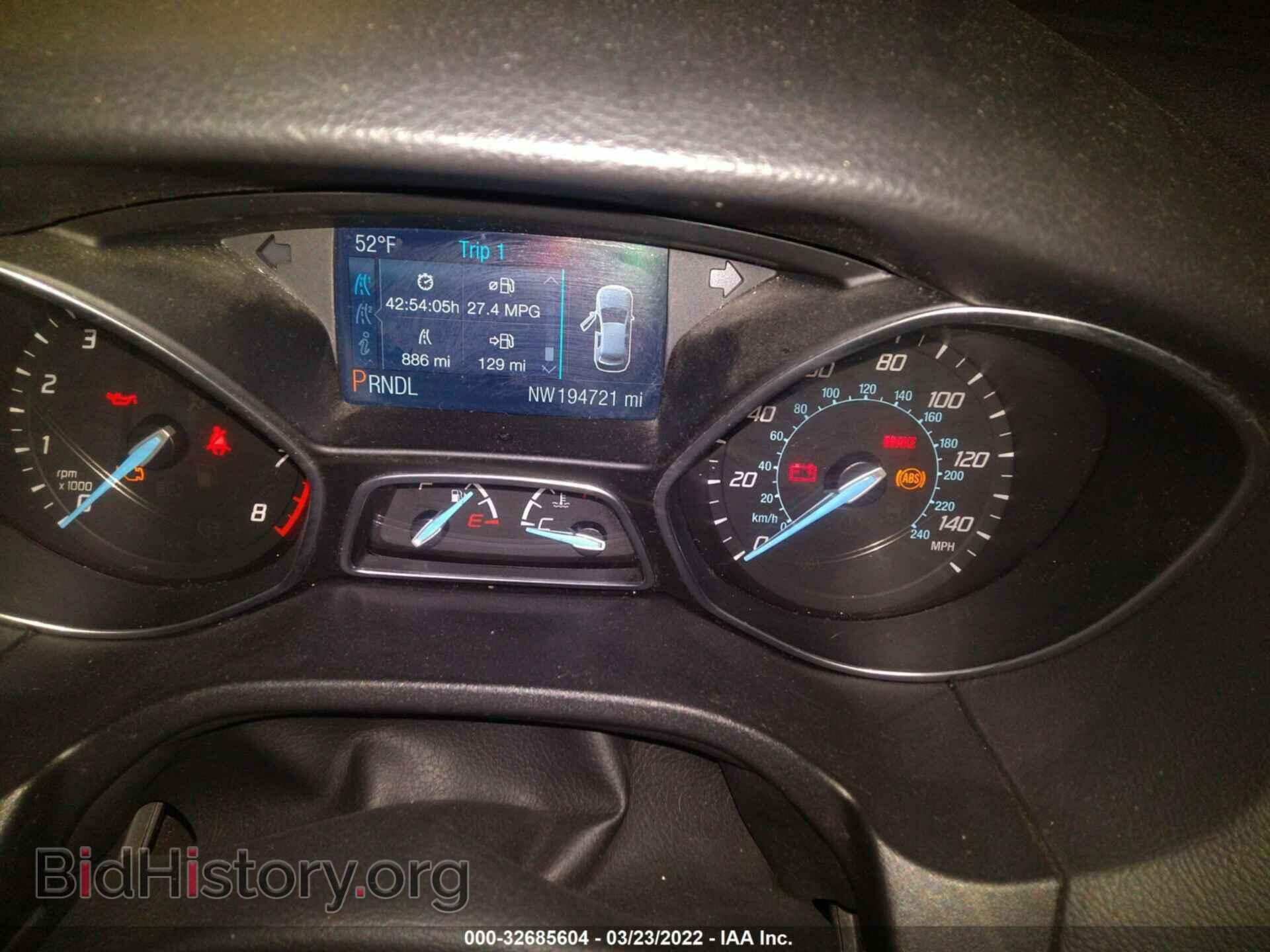 2014 FORD FOCUS - VIN: 1FADP3K26EL424517 - Фото 7