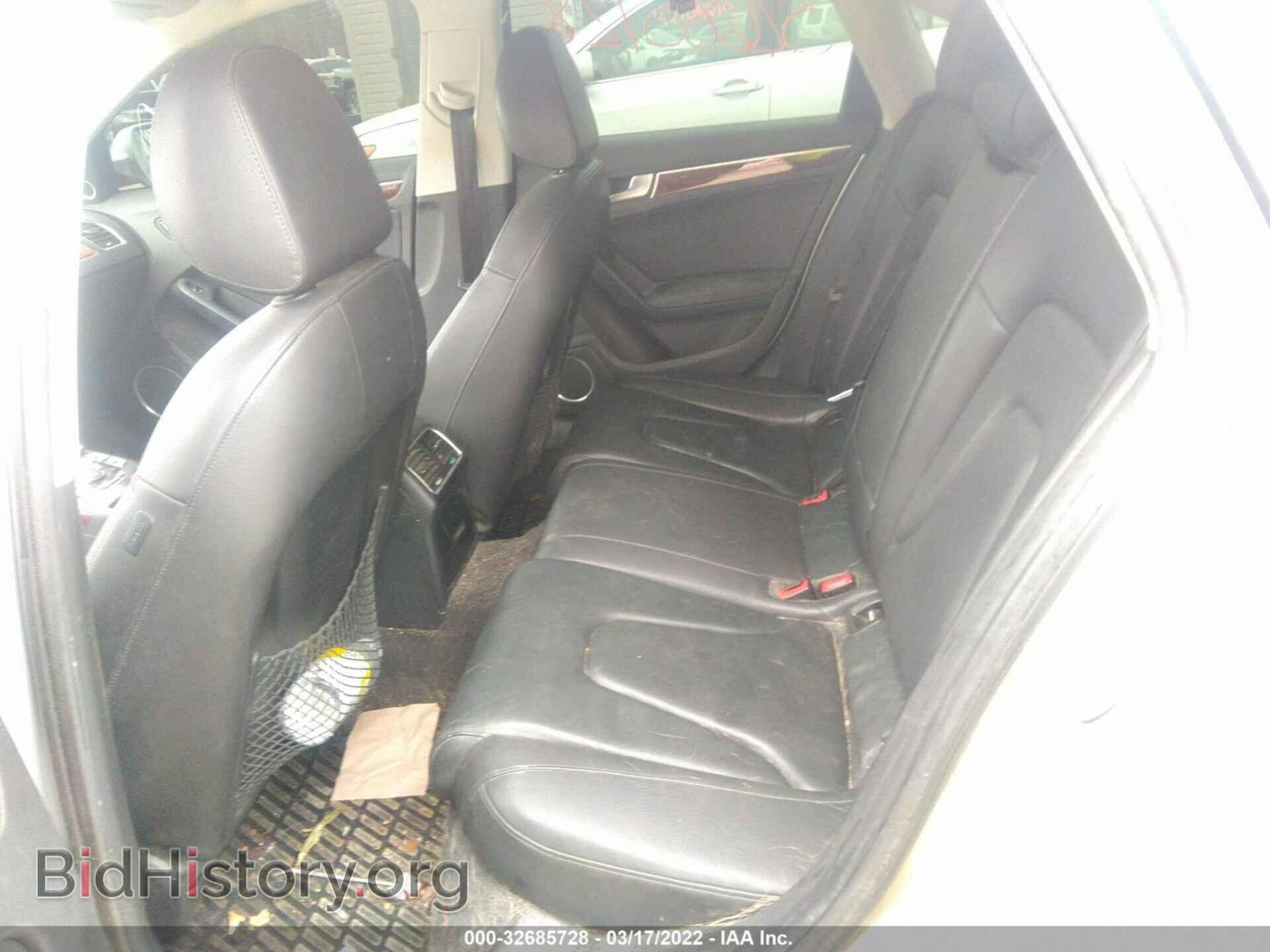 2011 AUDI A4 - VIN: WAUFFAFL5BN013748 - Фото 8