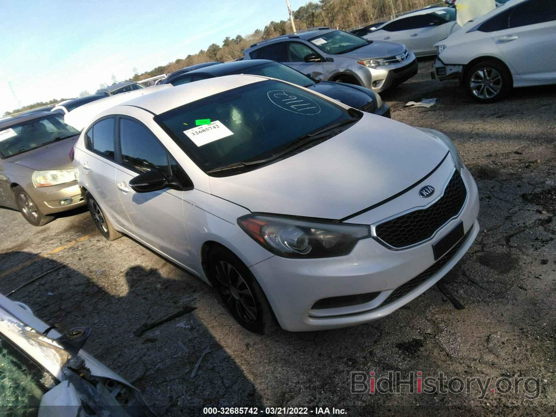 Photo KNAFX4A66F5327477 - KIA FORTE 2015