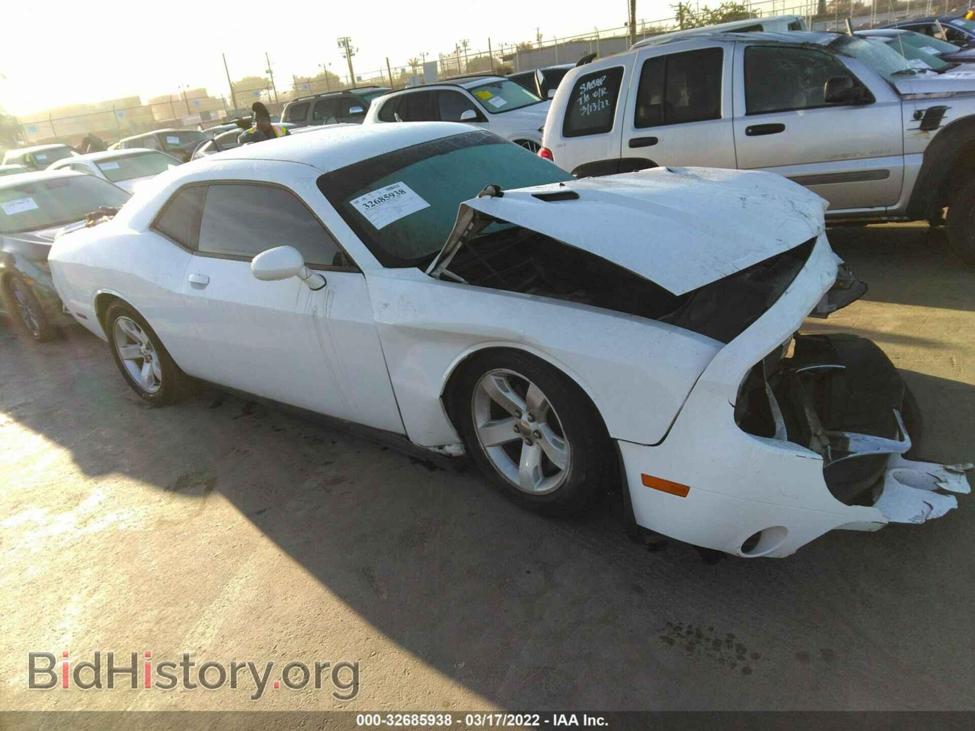 Photo 2C3CDYAG9CH214291 - DODGE CHALLENGER 2012
