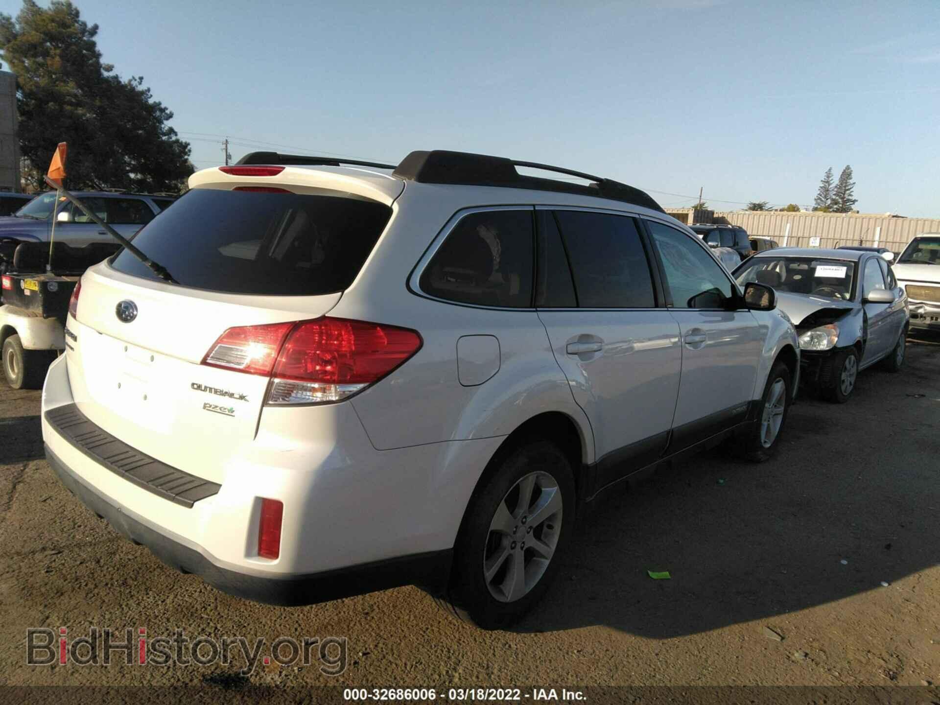 2013 SUBARU OUTBACK - VIN: 4S4BRBGC5D3258895 - Фото 4