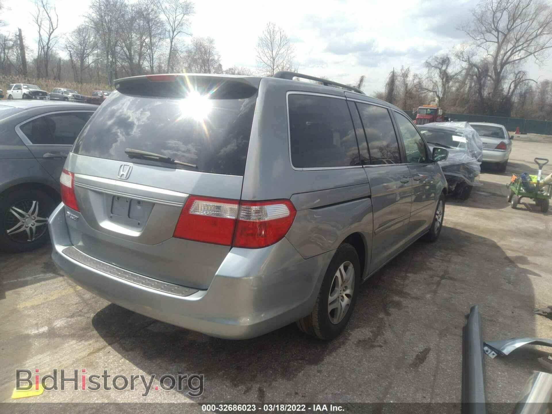 2007 HONDA ODYSSEY - VIN: 5FNRL38457B013796 - Фото 4