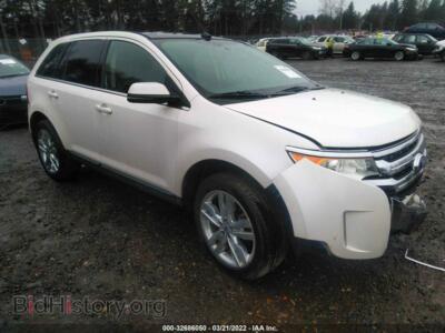 2012 Ford EDGE Limited, белый — VIN 2FMDK4KC8CBA04533, IAAI