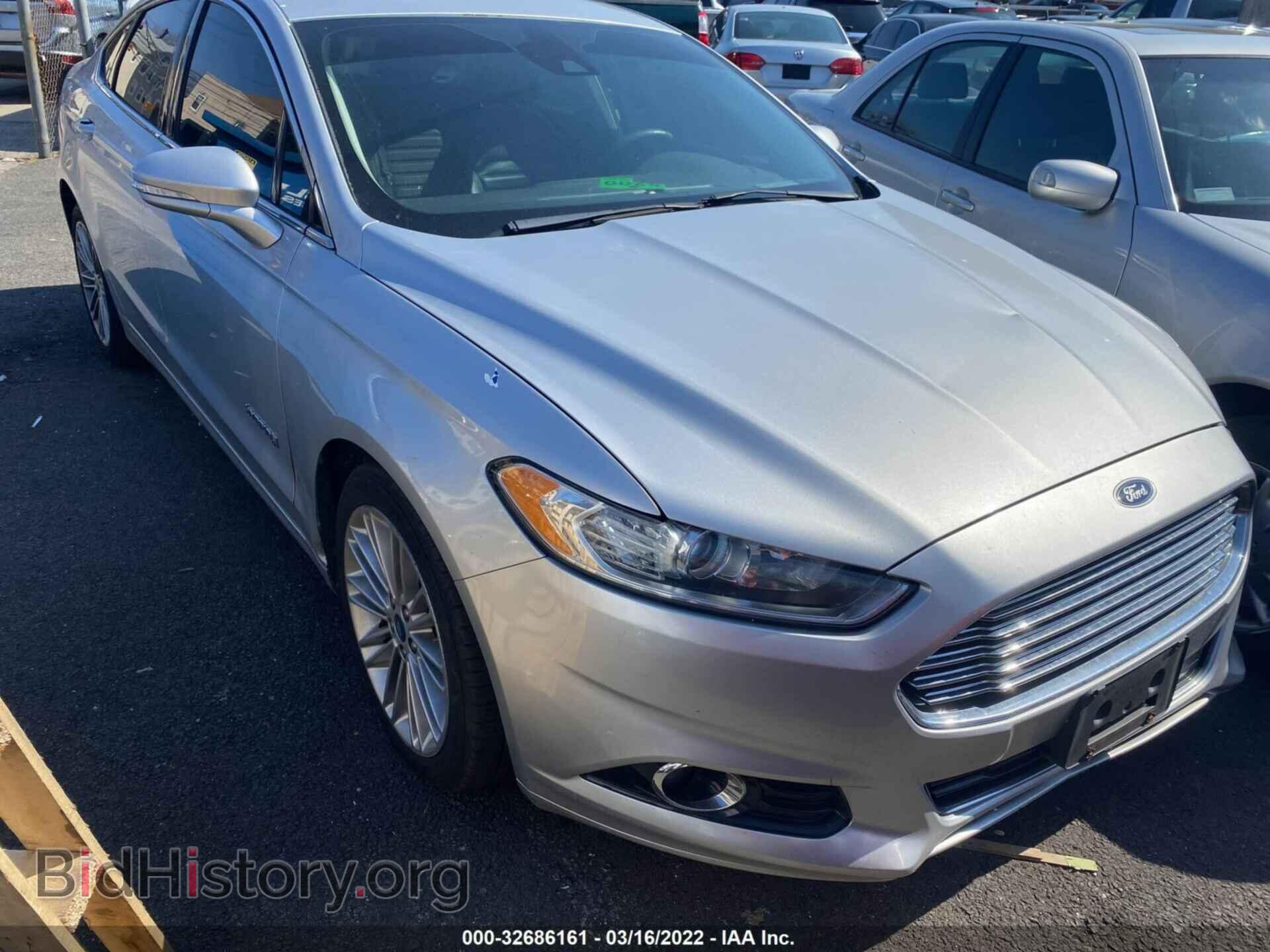 Photo 3FA6P0LU3DR259288 - FORD FUSION 2013