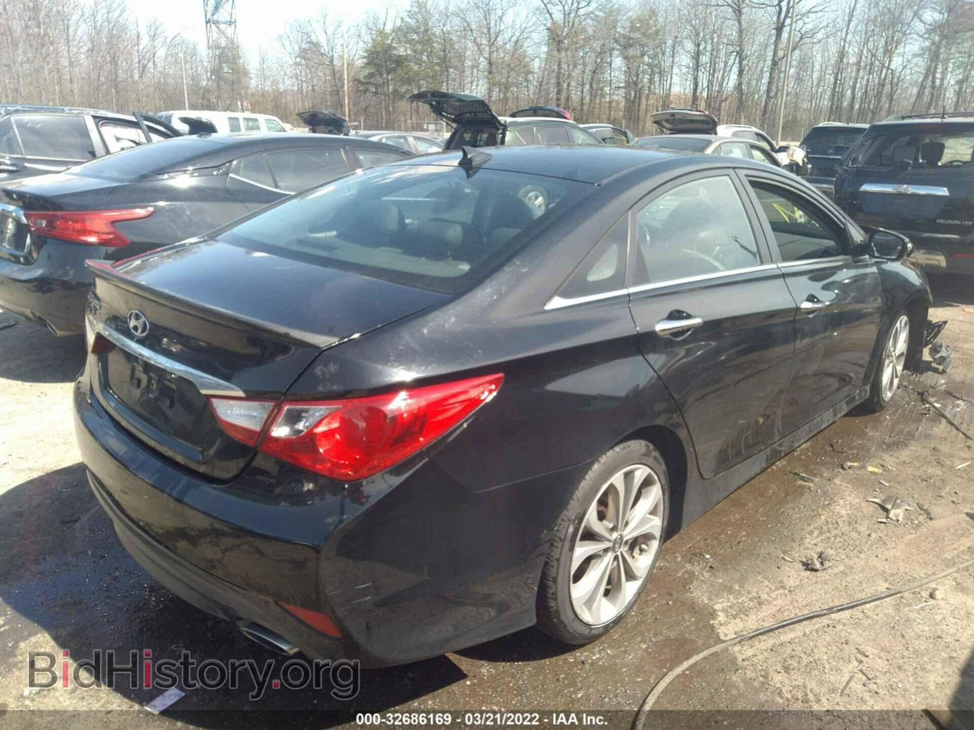 2014 HYUNDAI SONATA - VIN: 5NPEC4AC1EH833524 - Фото 4