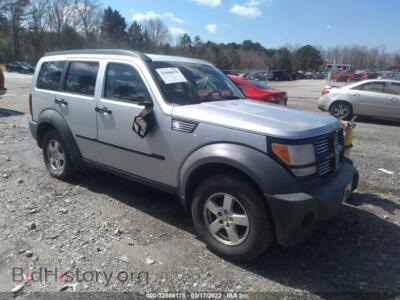 2007 Dodge NITRO SXT, silver — VIN 1D8GU28K17W503520, IAAI