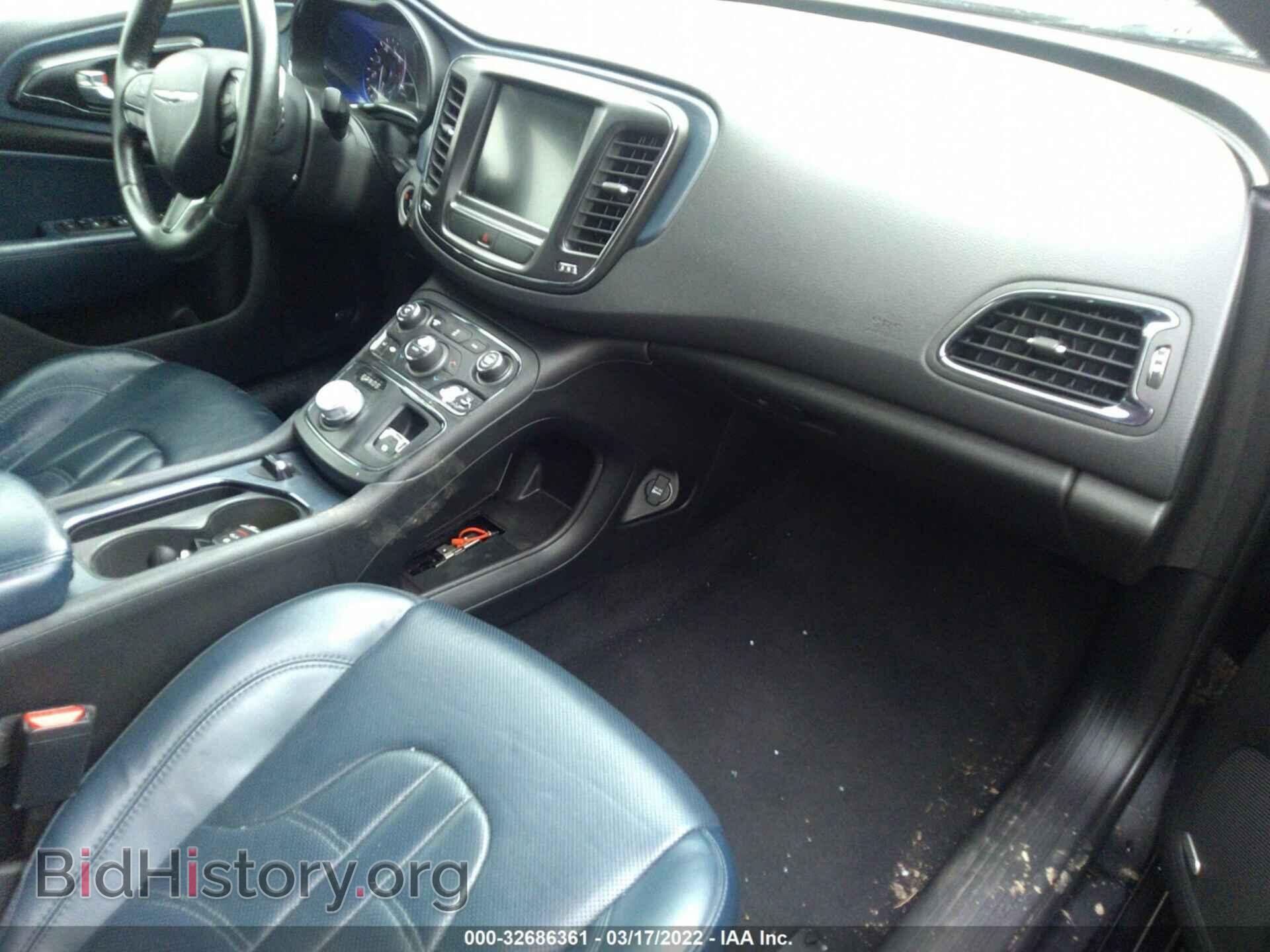 2016 CHRYSLER 200 - VIN: 1C3CCCBB5GN146819 - Фото 5