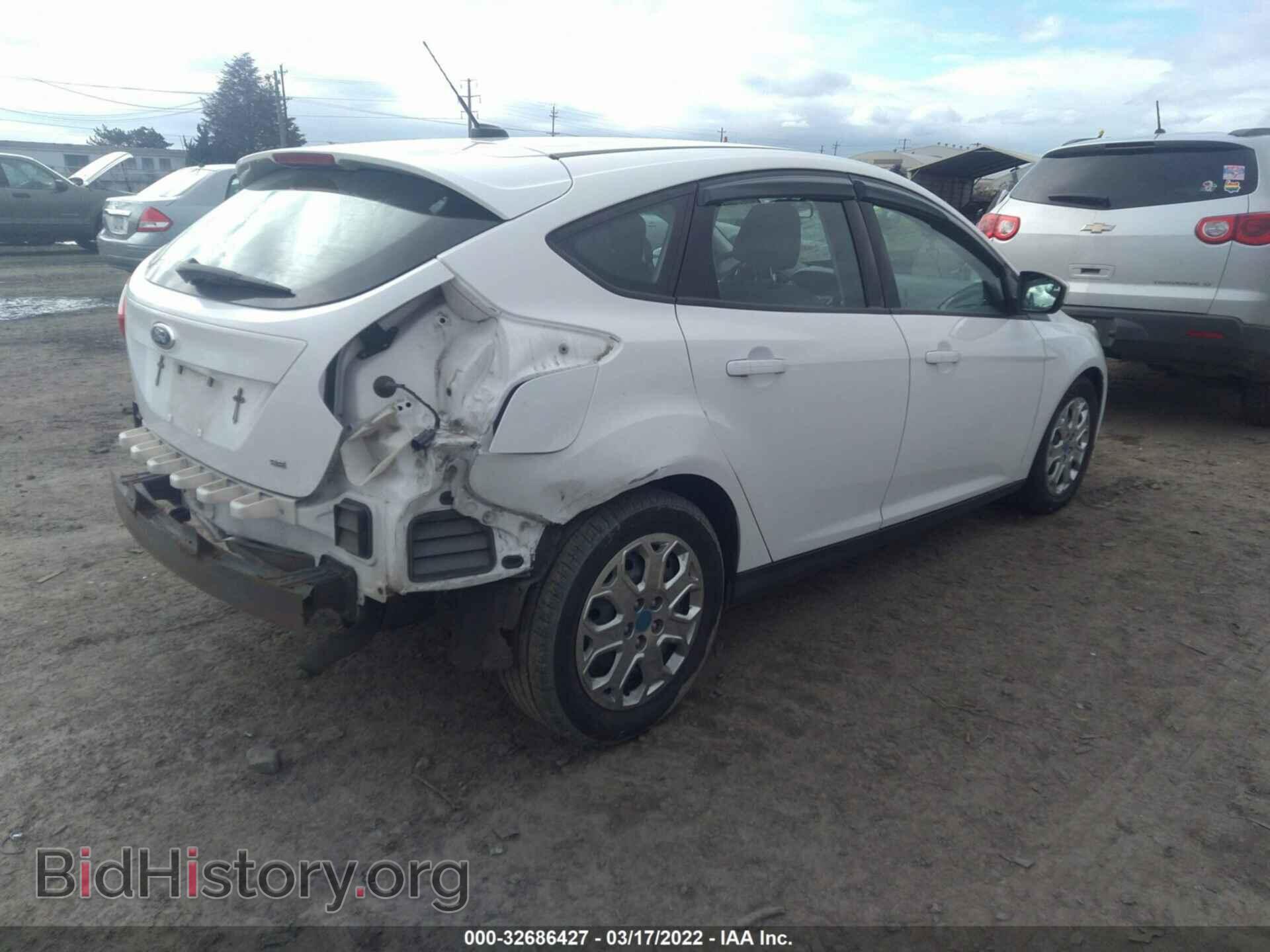 2012 FORD FOCUS - VIN: 1FAHP3K21CL349370 - Фото 4