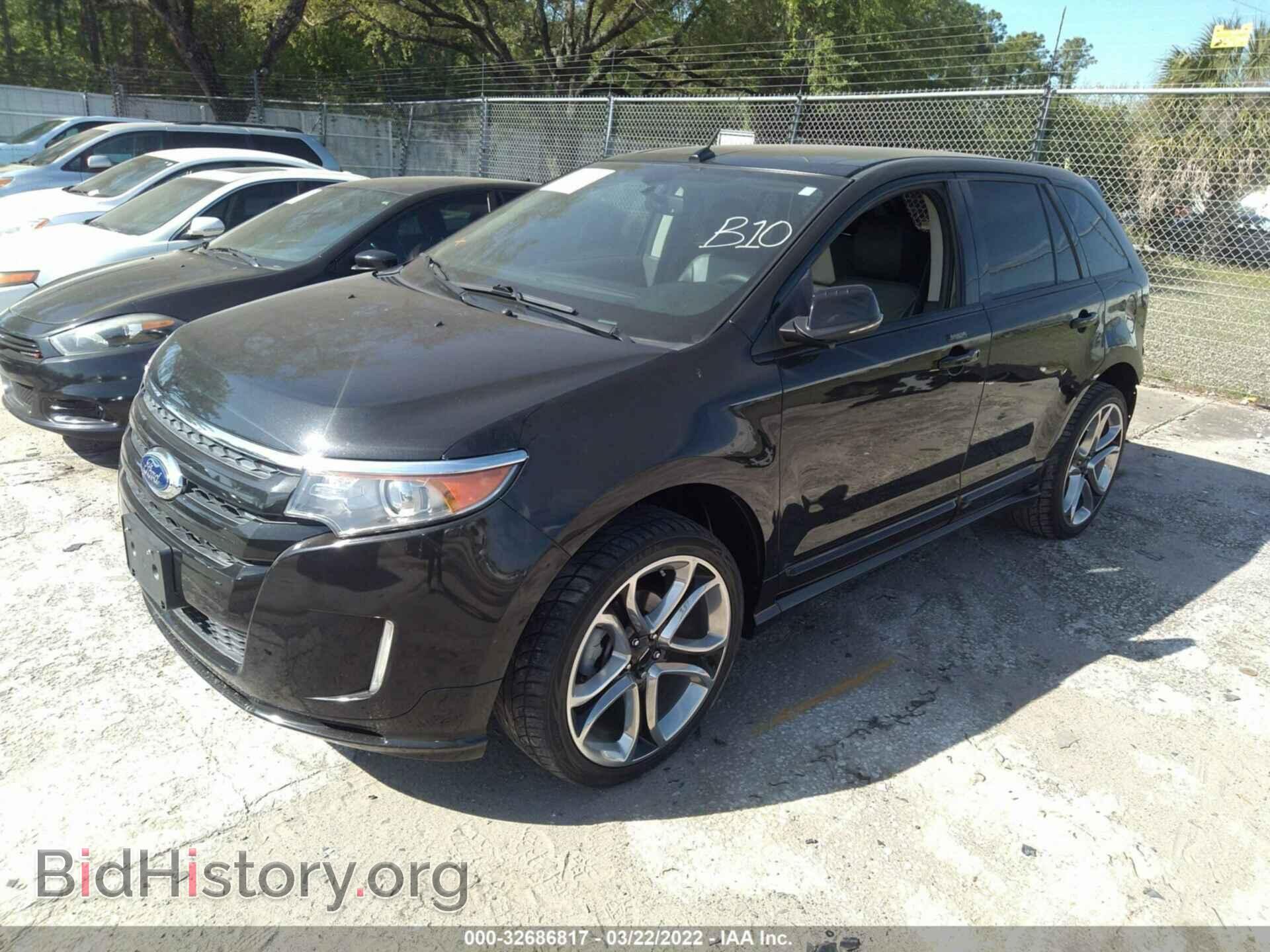 2014 FORD EDGE - VIN: 2FMDK3AK1EBB44977 - Фото 2