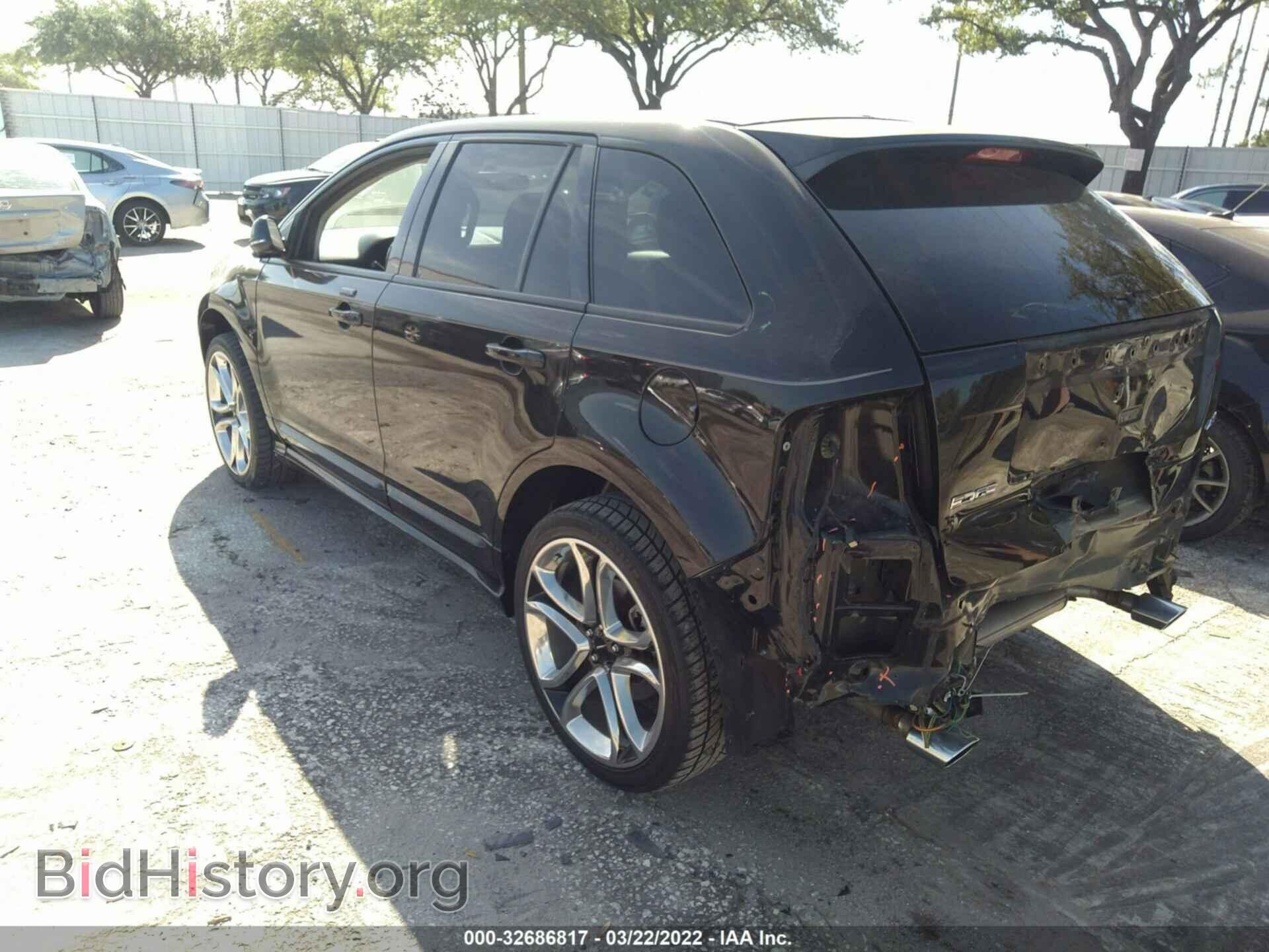 2014 FORD EDGE - VIN: 2FMDK3AK1EBB44977 - Фото 3
