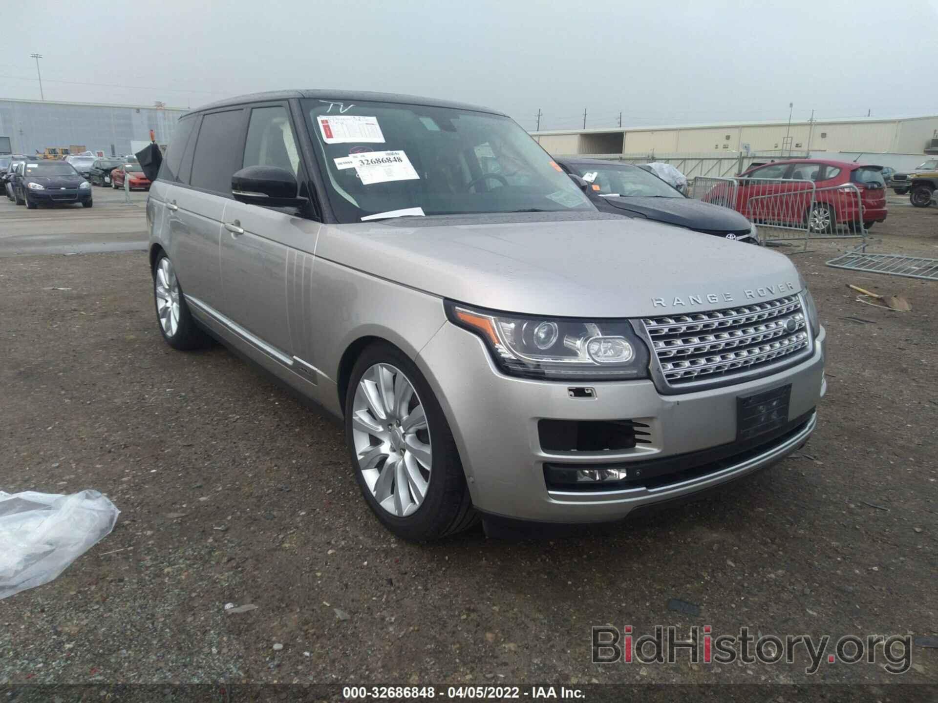 Photo SALGS3TF2FA214946 - LAND ROVER RANGE ROVER 2015