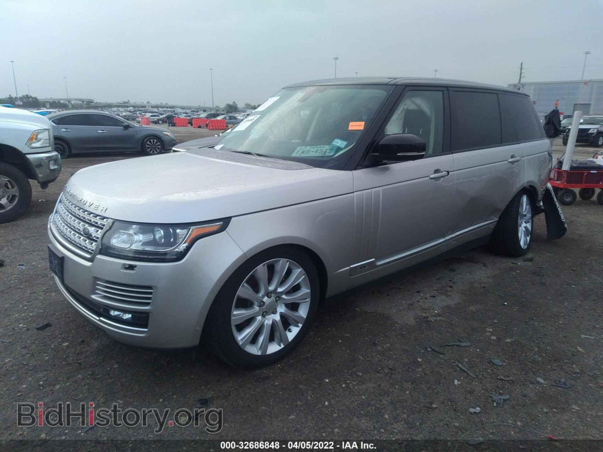 2015 LAND ROVER RANGE ROVER - VIN: SALGS3TF2FA214946 - Photo 2