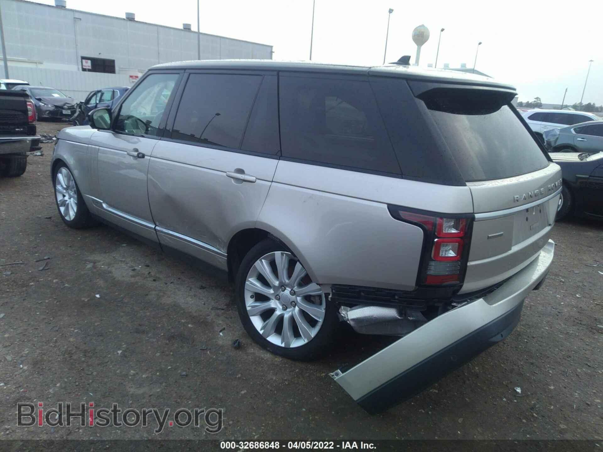 2015 LAND ROVER RANGE ROVER - VIN: SALGS3TF2FA214946 - Photo 3