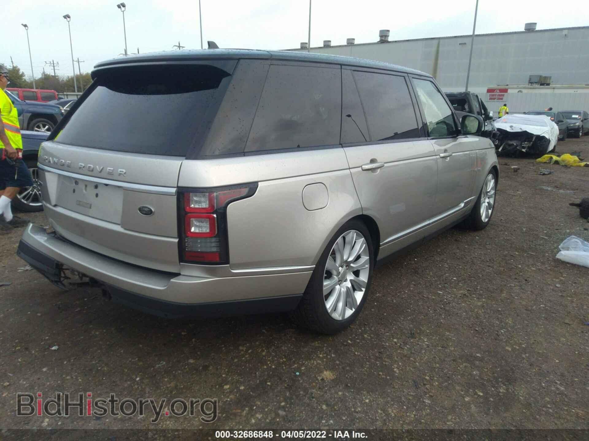 2015 LAND ROVER RANGE ROVER - VIN: SALGS3TF2FA214946 - Photo 4