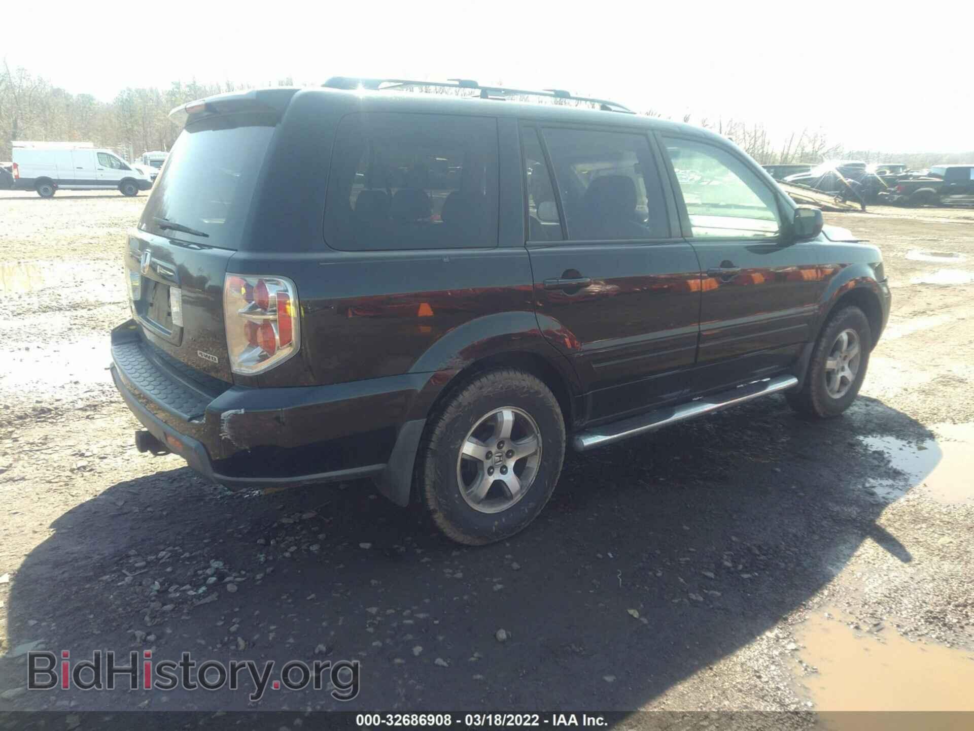 2006 HONDA PILOT - VIN: 2HKYF18646H502487 - Фото 4