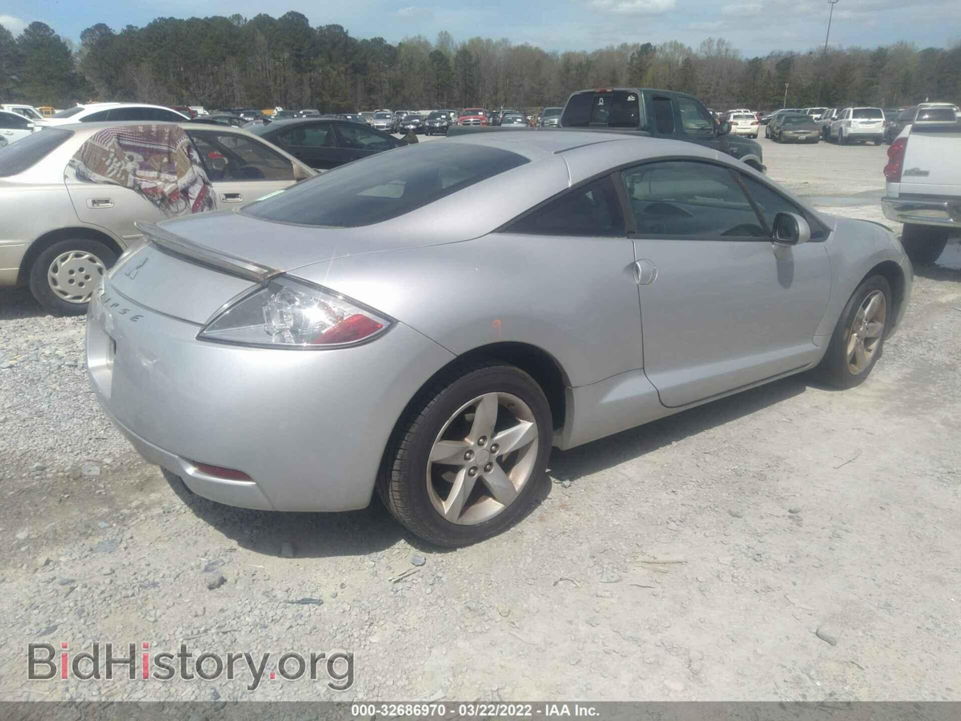 2008 MITSUBISHI ECLIPSE - VIN: 4A3AK24F98E038119 - Фото 4