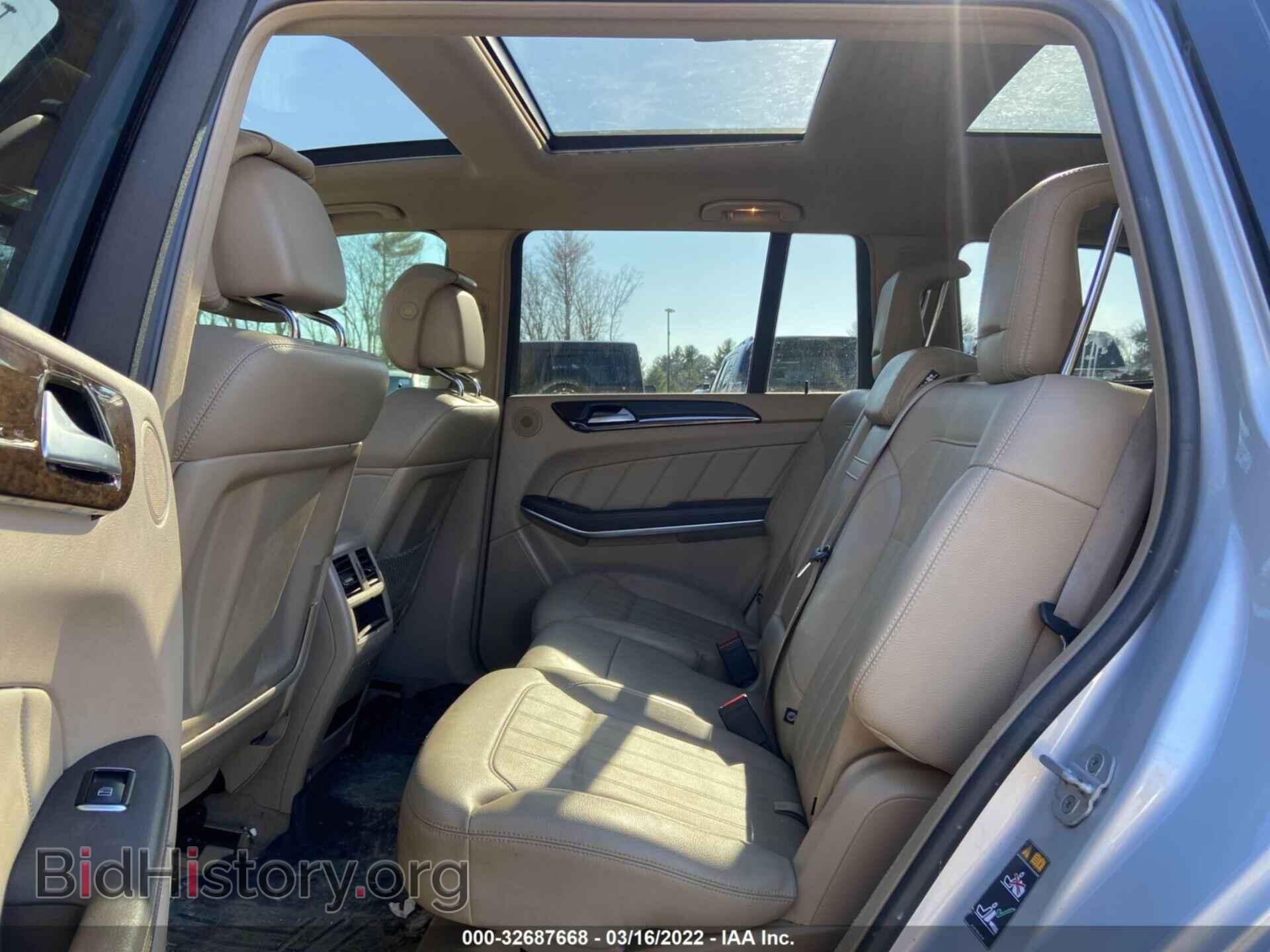 2014 MERCEDES-BENZ GL-CLASS - VIN: 4JGDF7CE1EA368863 - Фото 8