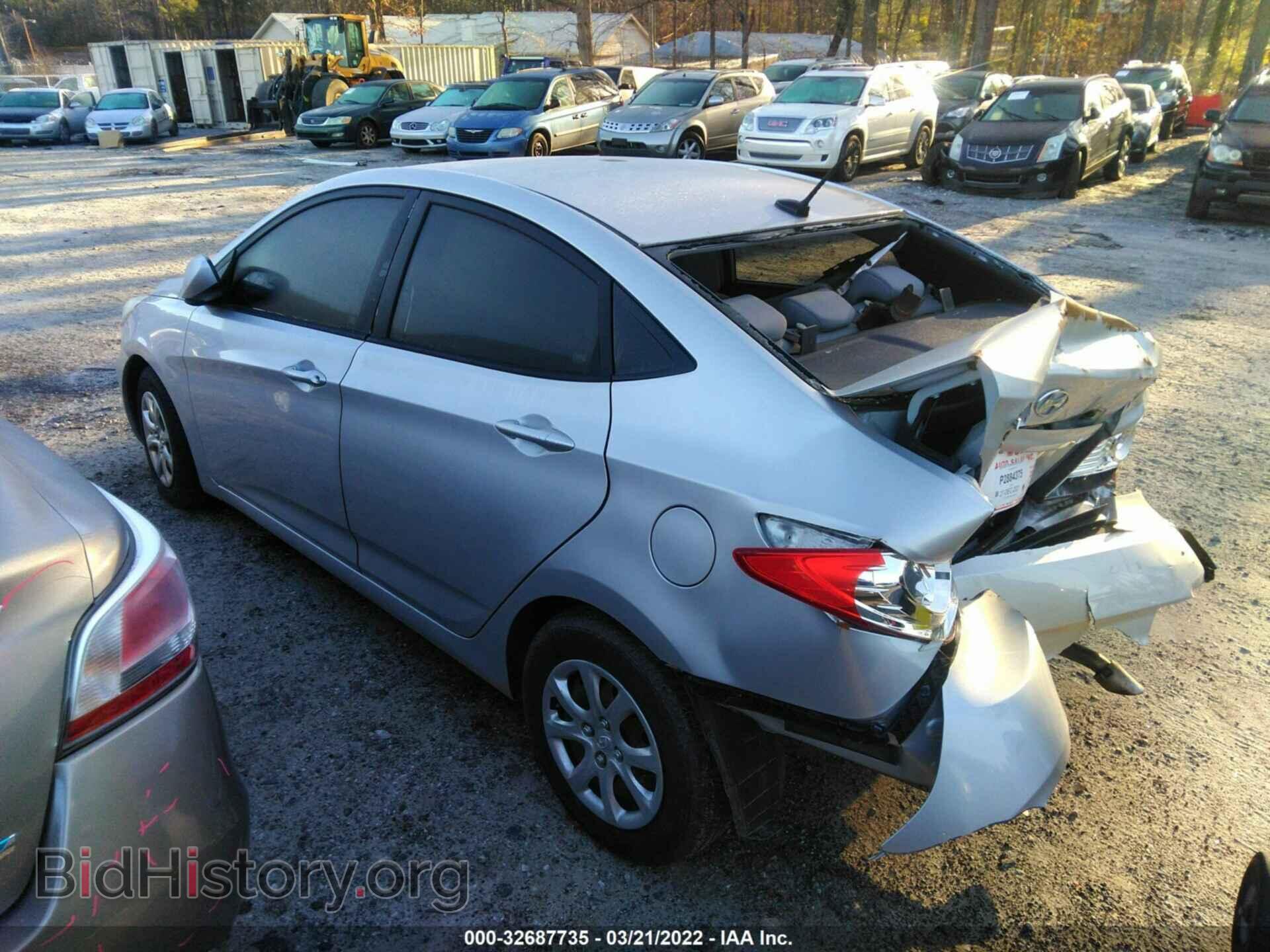 2014 HYUNDAI ACCENT - VIN: KMHCT4AE9EU672396 - Фото 3