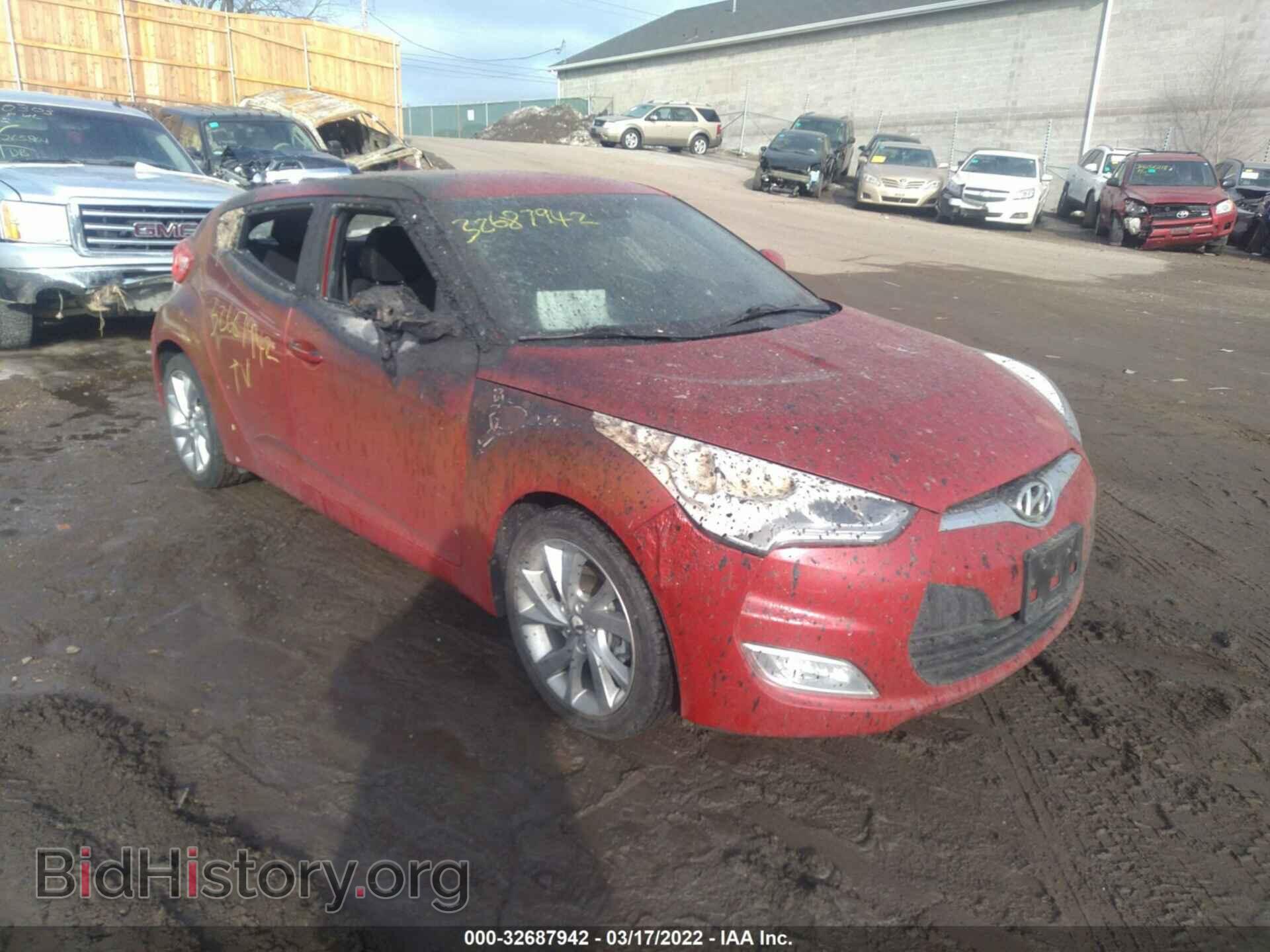 Фотография KMHTC6AD6HU304829 - HYUNDAI VELOSTER 2017