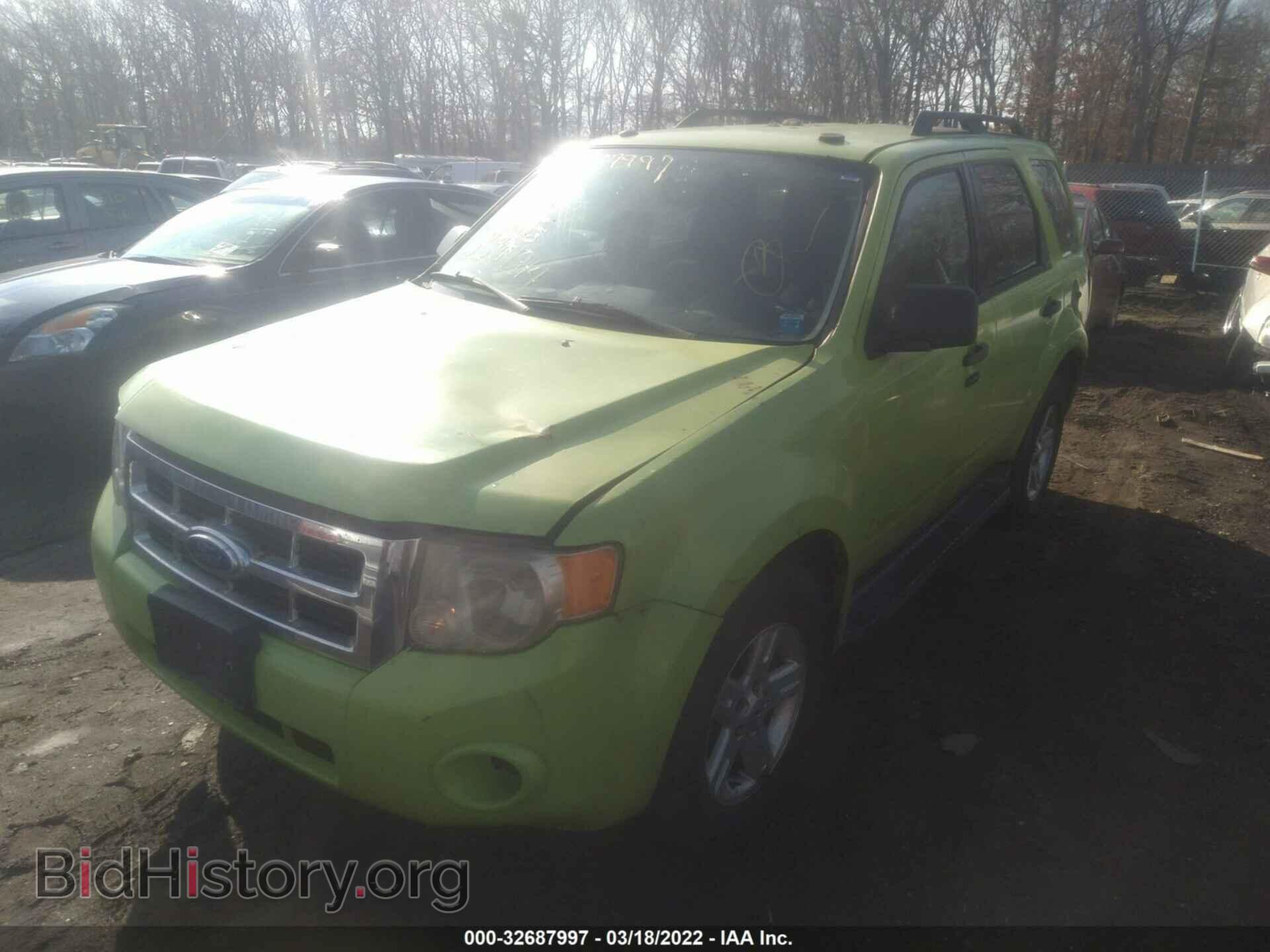 2011 FORD ESCAPE - VIN: 1FMCU4K35BKB80188 - Фото 2
