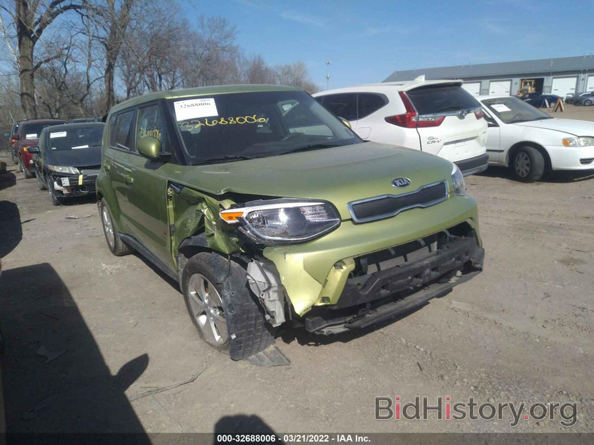 Photo KNDJN2A28G7822340 - KIA SOUL 2016