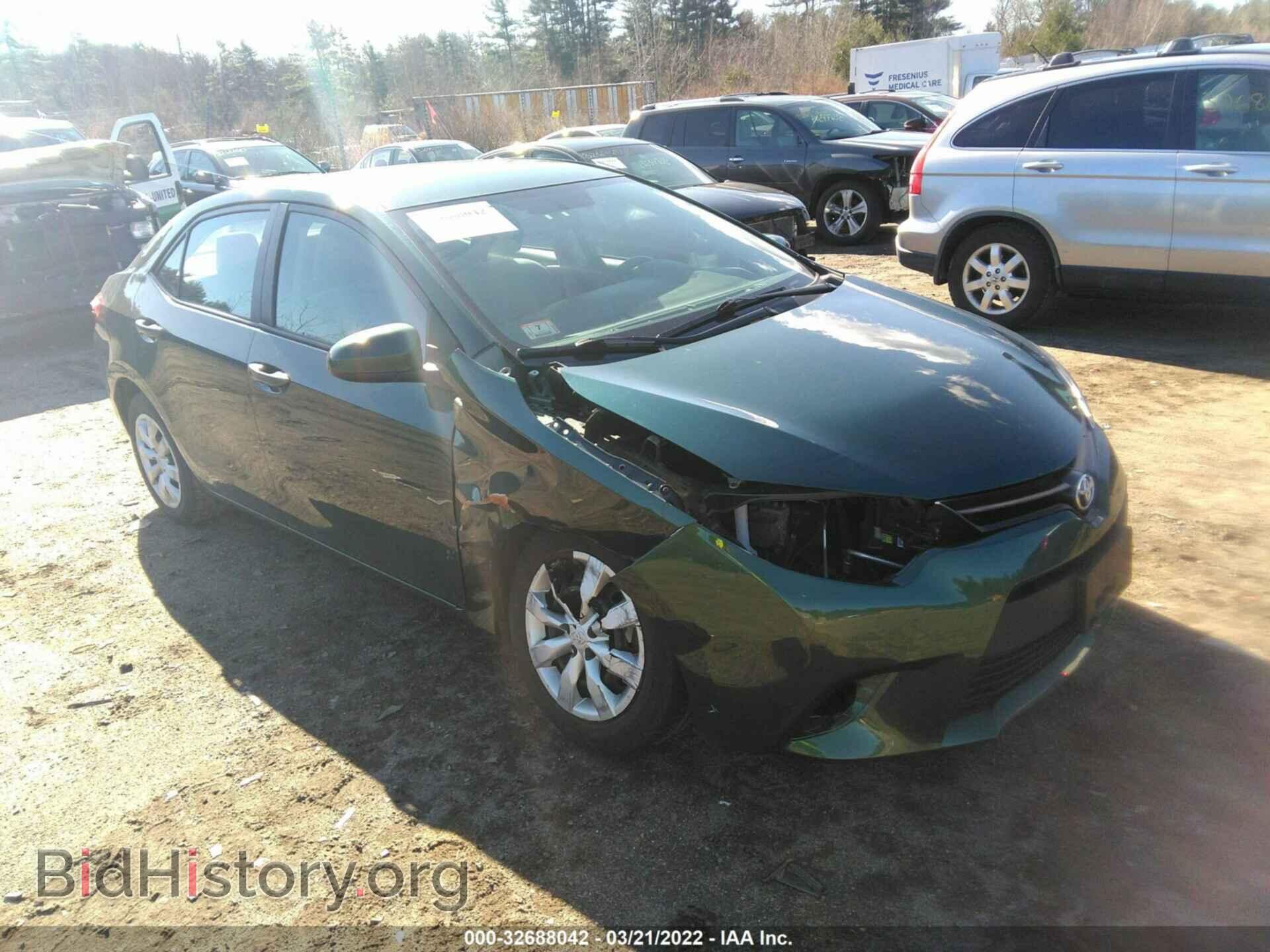 Фотография 2T1BURHEXEC024496 - TOYOTA COROLLA 2014