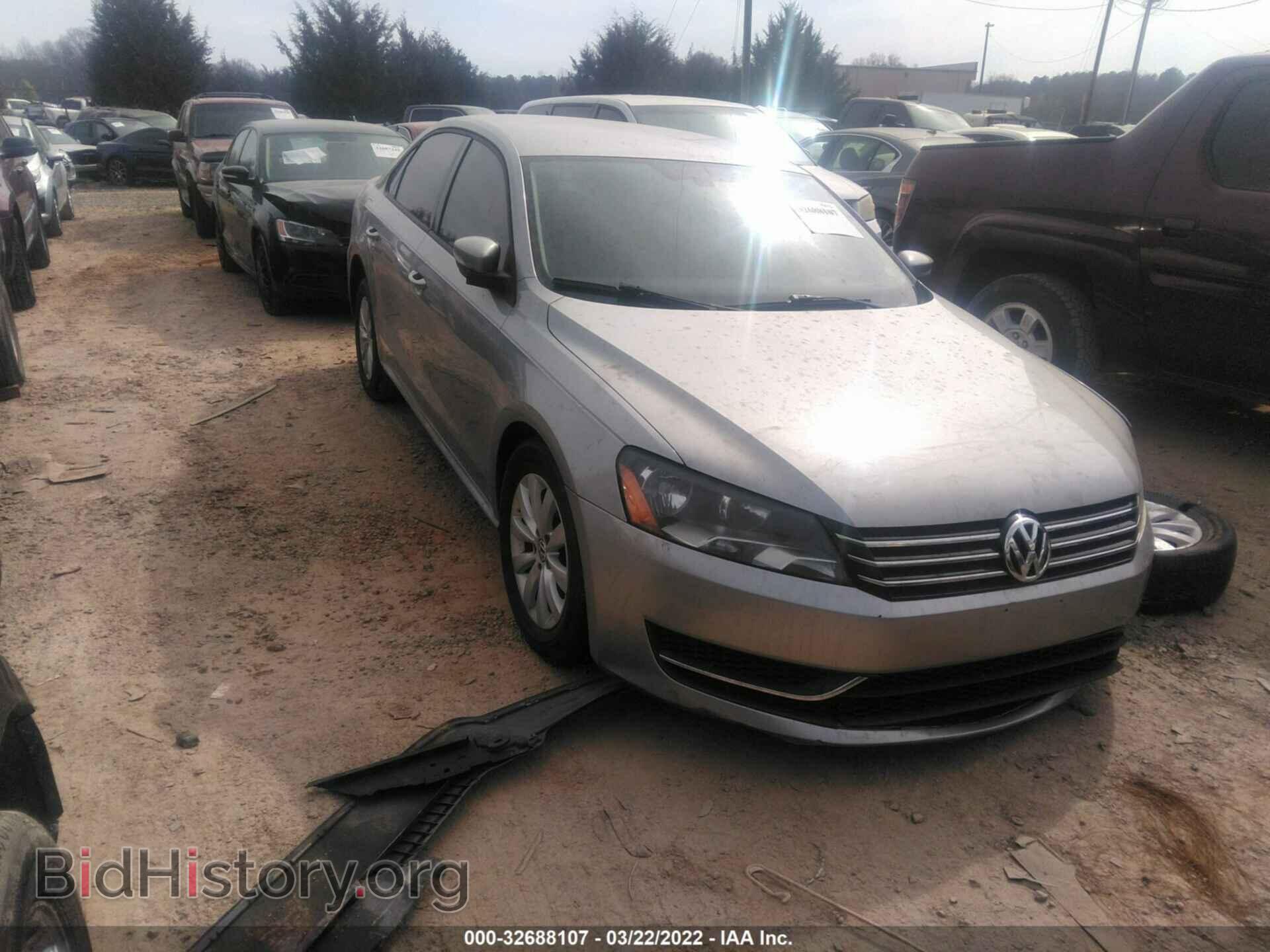 Photo 1VWAP7A33CC077320 - VOLKSWAGEN PASSAT 2012