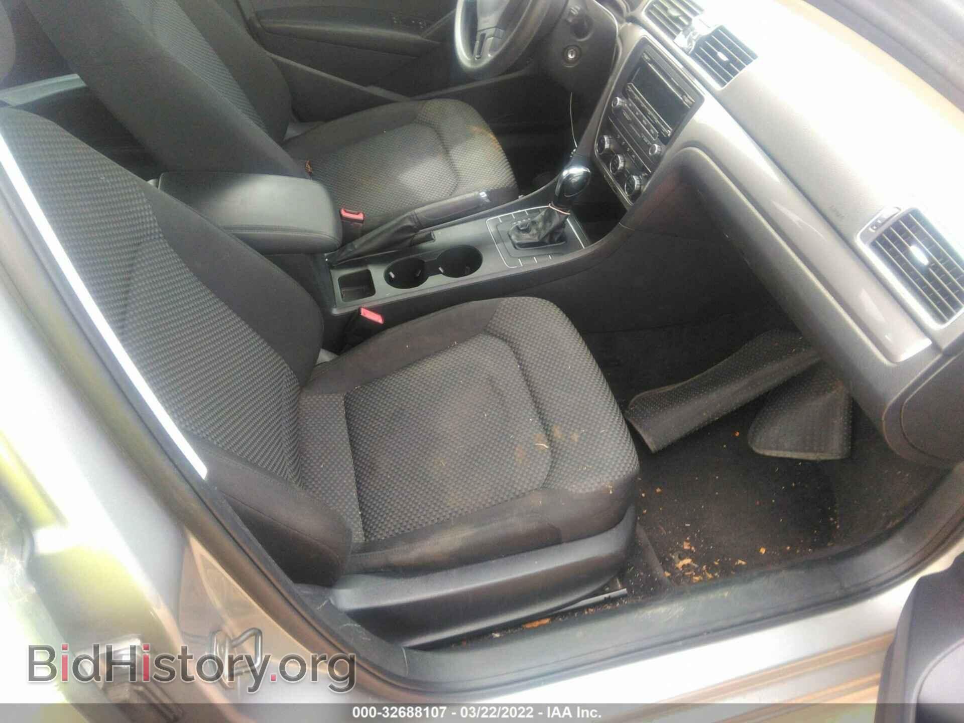 2012 VOLKSWAGEN PASSAT - VIN: 1VWAP7A33CC077320 - Фото 5