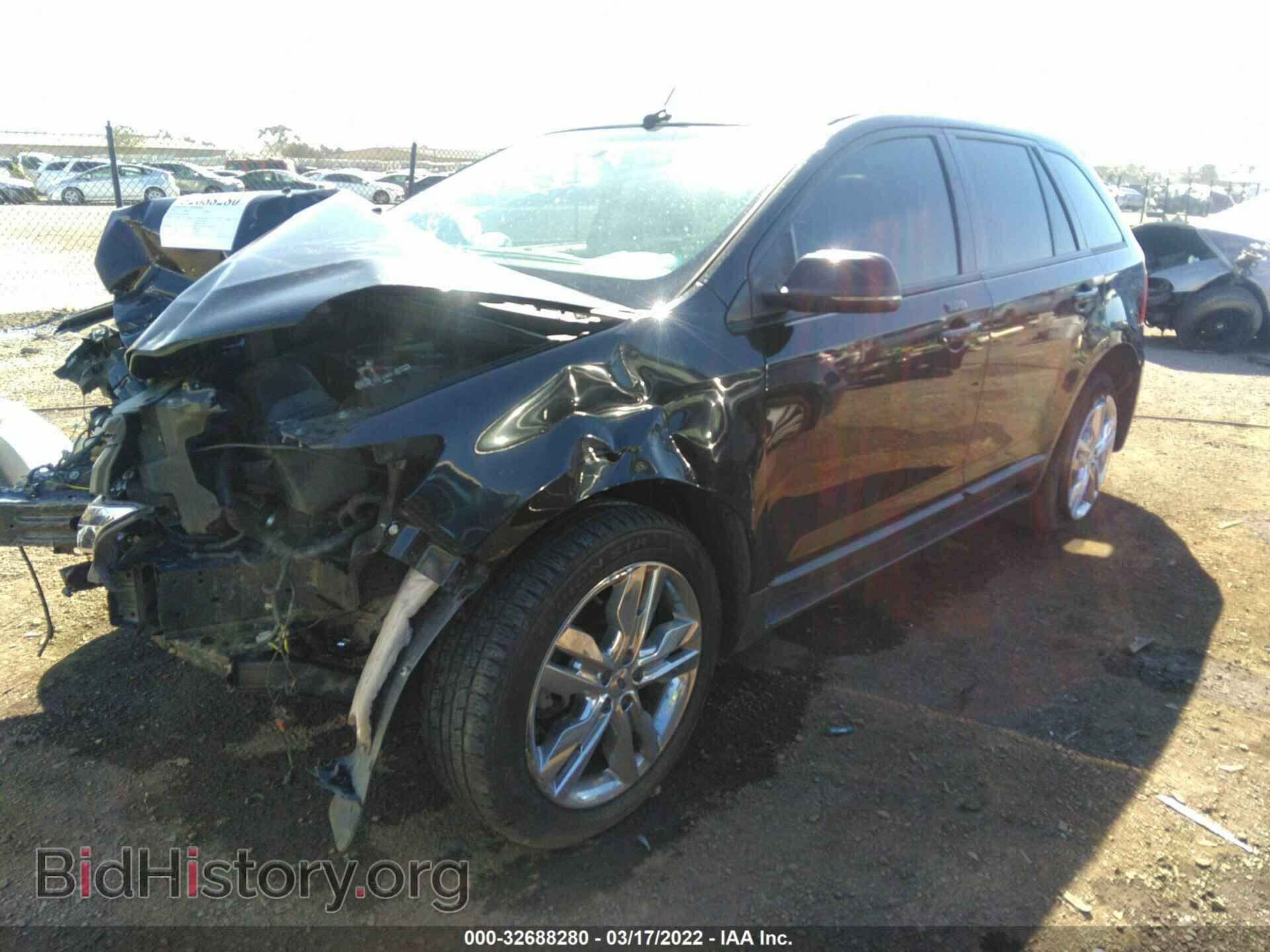 2013 FORD EDGE - VIN: 2FMDK3J97DBA40764 - Фото 2